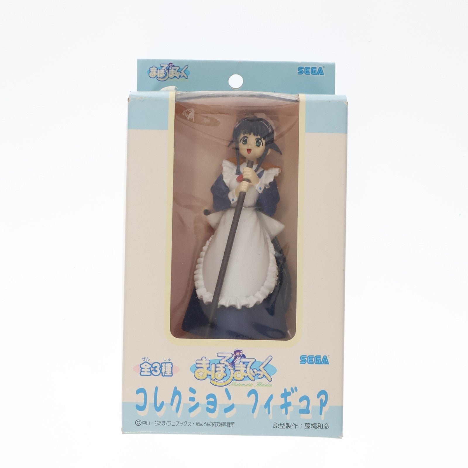 【中古即納】[FIG] 安藤まほろ メイド服(掃除)Ver.「まほろまてぃっく」コレクション フィギュア プライズ セガ(19991231)