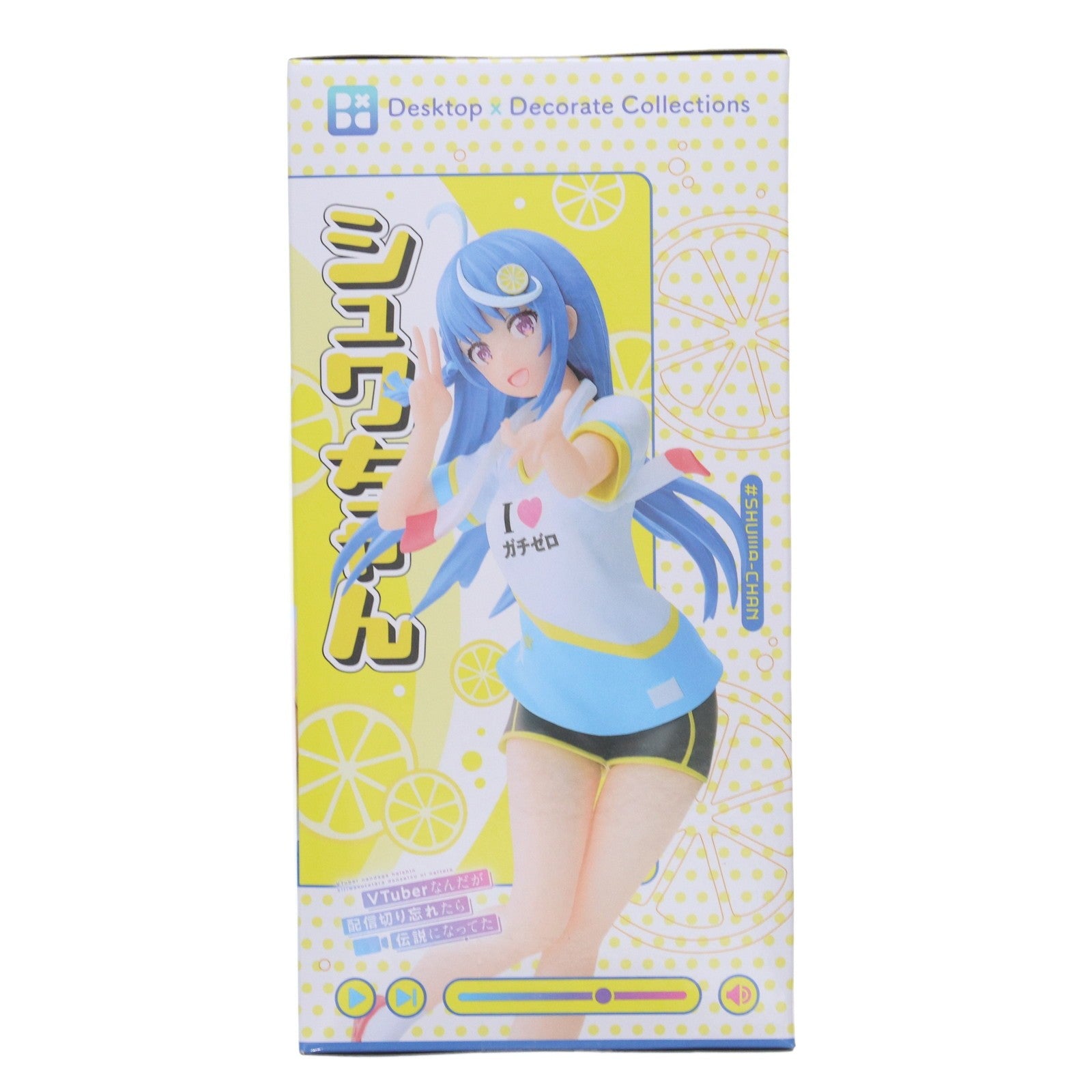 【中古即納】[FIG] シュワちゃん VTuberなんだが配信切り忘れたら伝説になってた Desktop×Decorate Collections『シュワちゃん』 フィギュア プライズ(1115216) セガ(20250131)