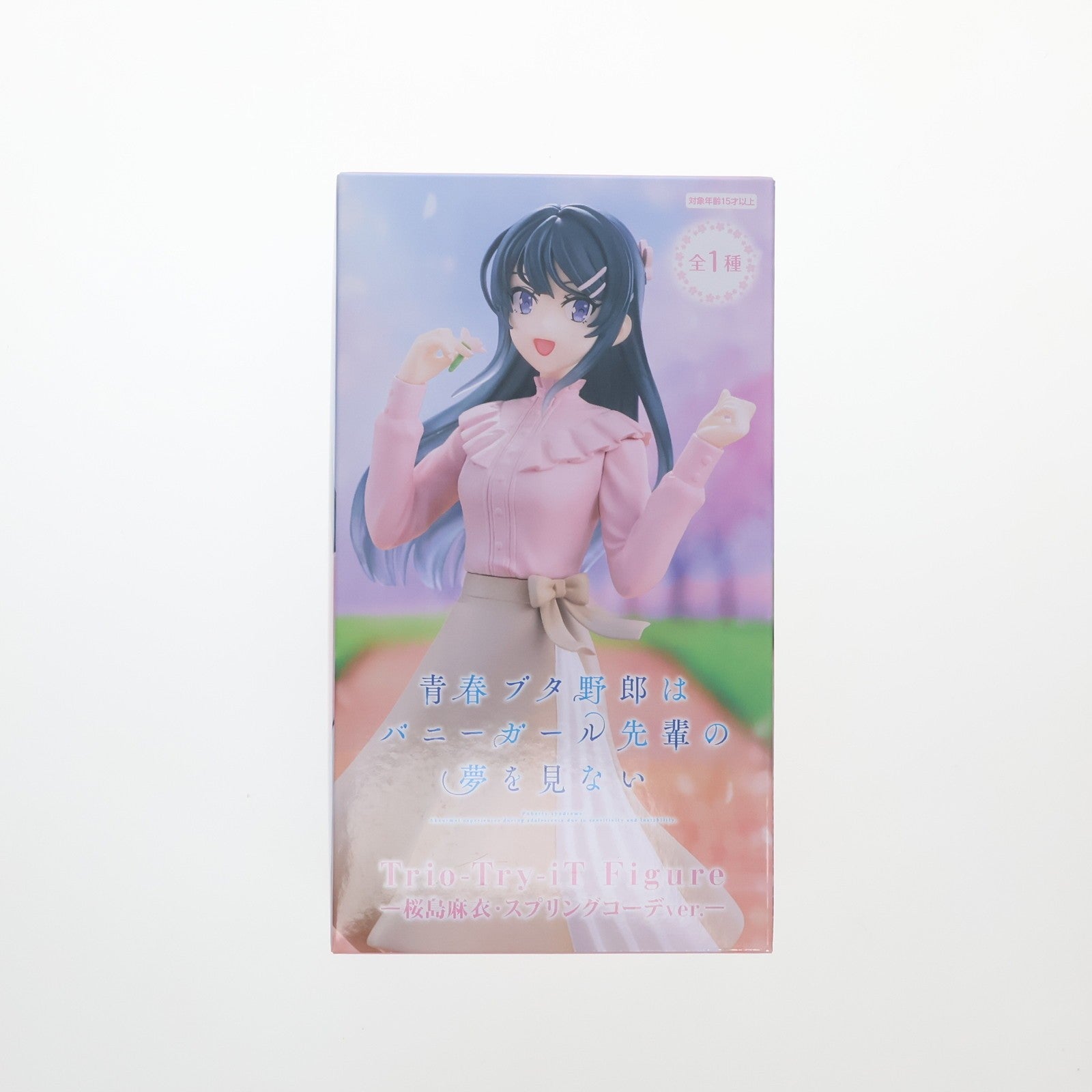 【中古即納】[FIG] 桜島麻衣(さくらじままい) 青春ブタ野郎はバニーガール先輩の夢を見ない Trio-Try-iT Figure-桜島麻衣・スプリングコーデver.- フィギュア プライズ(AMU-PRZ18166) フリュー(20250328)