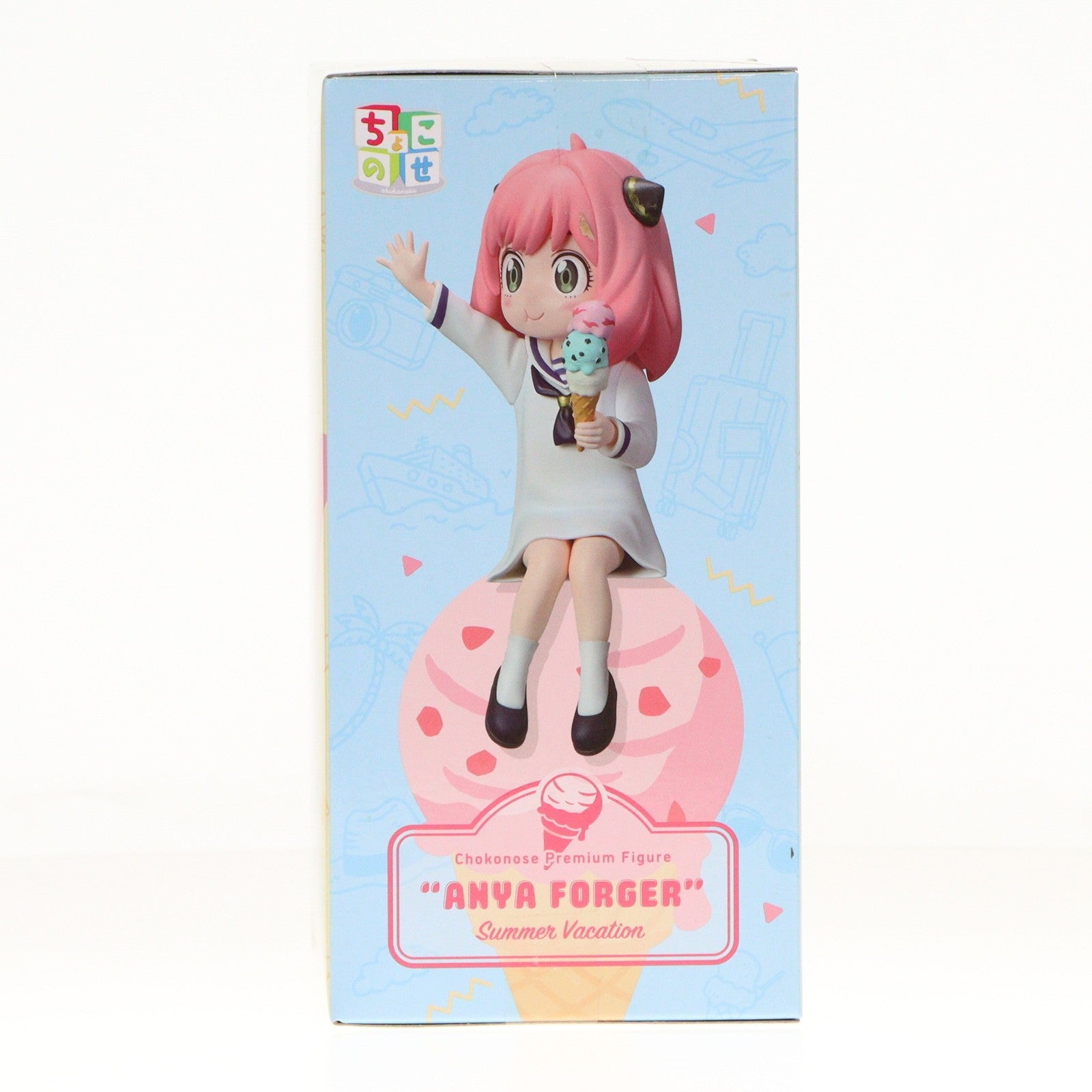 【中古即納】[FIG] アーニャ・フォージャー SPY×FAMILY(スパイファミリー) ちょこのせプレミアムフィギュア(アーニャ・フォージャー)なつやすみ プライズ(1113106) セガ(20240920)
