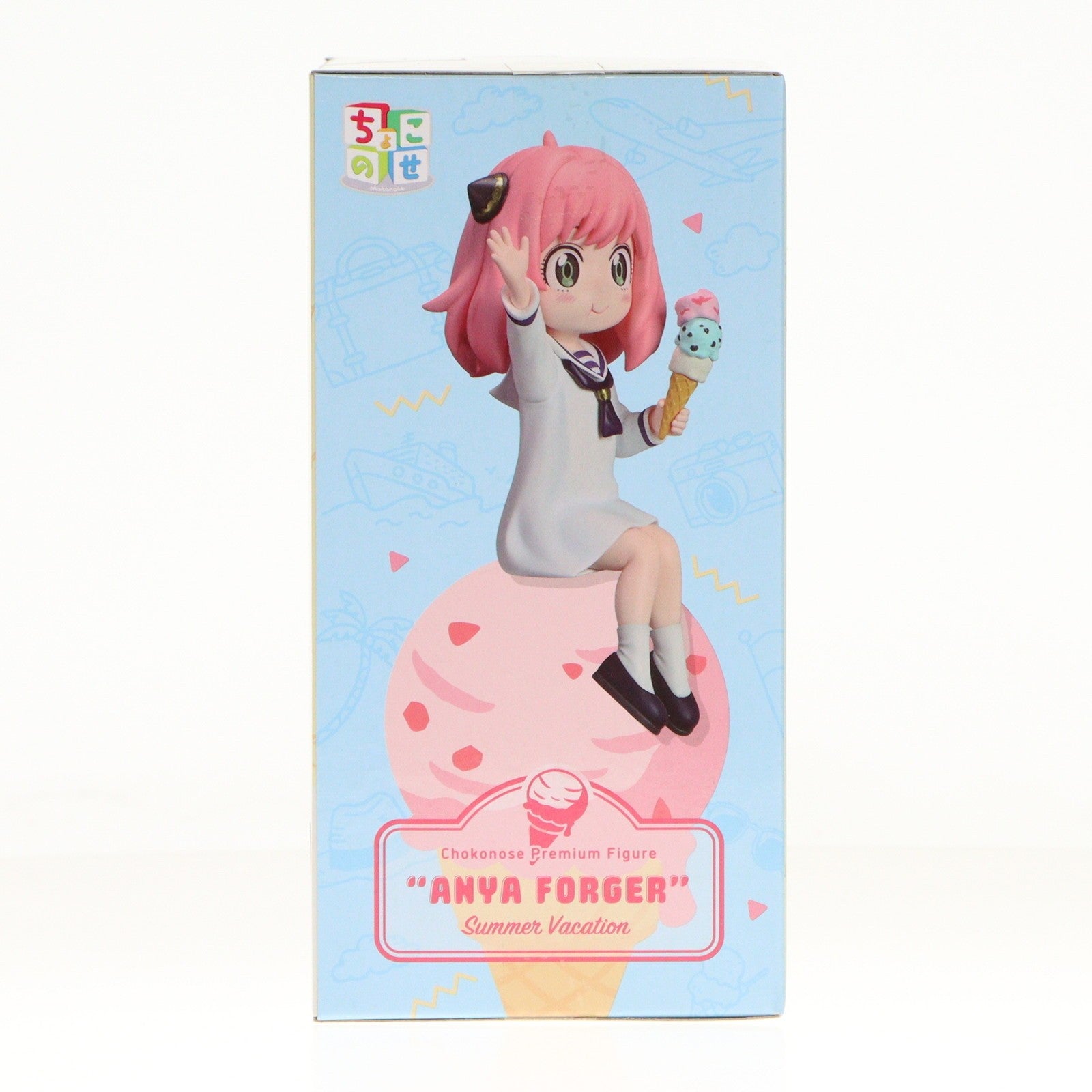 【中古即納】[FIG] アーニャ・フォージャー SPY×FAMILY(スパイファミリー) ちょこのせプレミアムフィギュア(アーニャ・フォージャー)なつやすみ プライズ(1113106) セガ(20240920)
