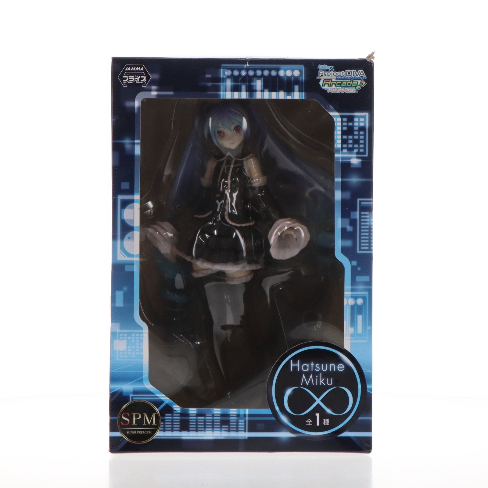 【中古即納】[FIG] 初音ミク(∞) 初音ミク Project DIVA Arcade Future Tone スーパープレミアムフィギュア プライズ(1010465) セガ(20151220)