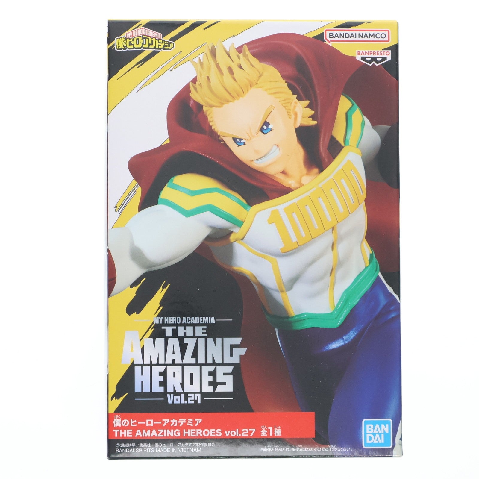 【中古即納】[FIG] 通形ミリオ(とおがたみりお) 僕のヒーローアカデミア THE AMAZING HEROES vol.27 フィギュア プライズ(2621414) バンプレスト(20230220)