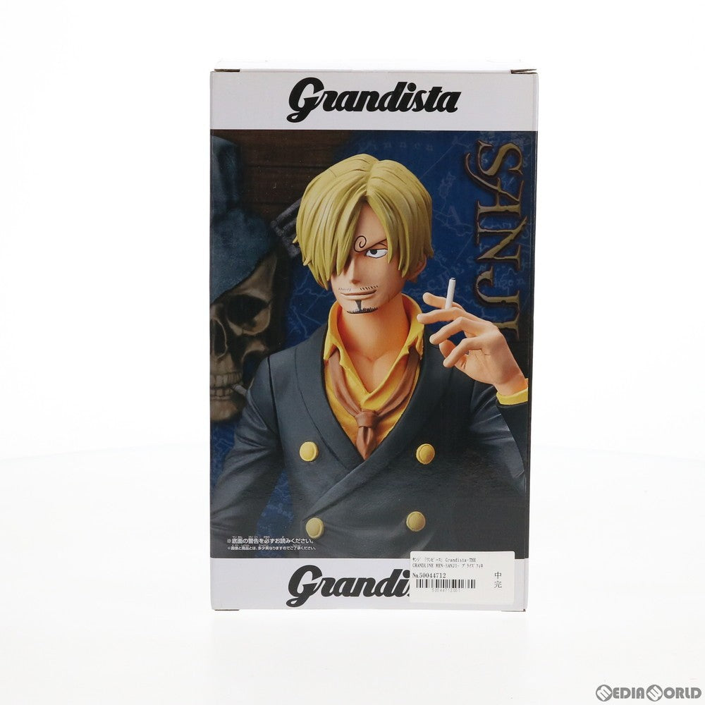 【中古即納】[FIG] サンジ Grandista-THE GRANDLINE MEN-SANJI ONE PIECE(ワンピース) フィギュア プライズ(39115) バンプレスト(20190210)
