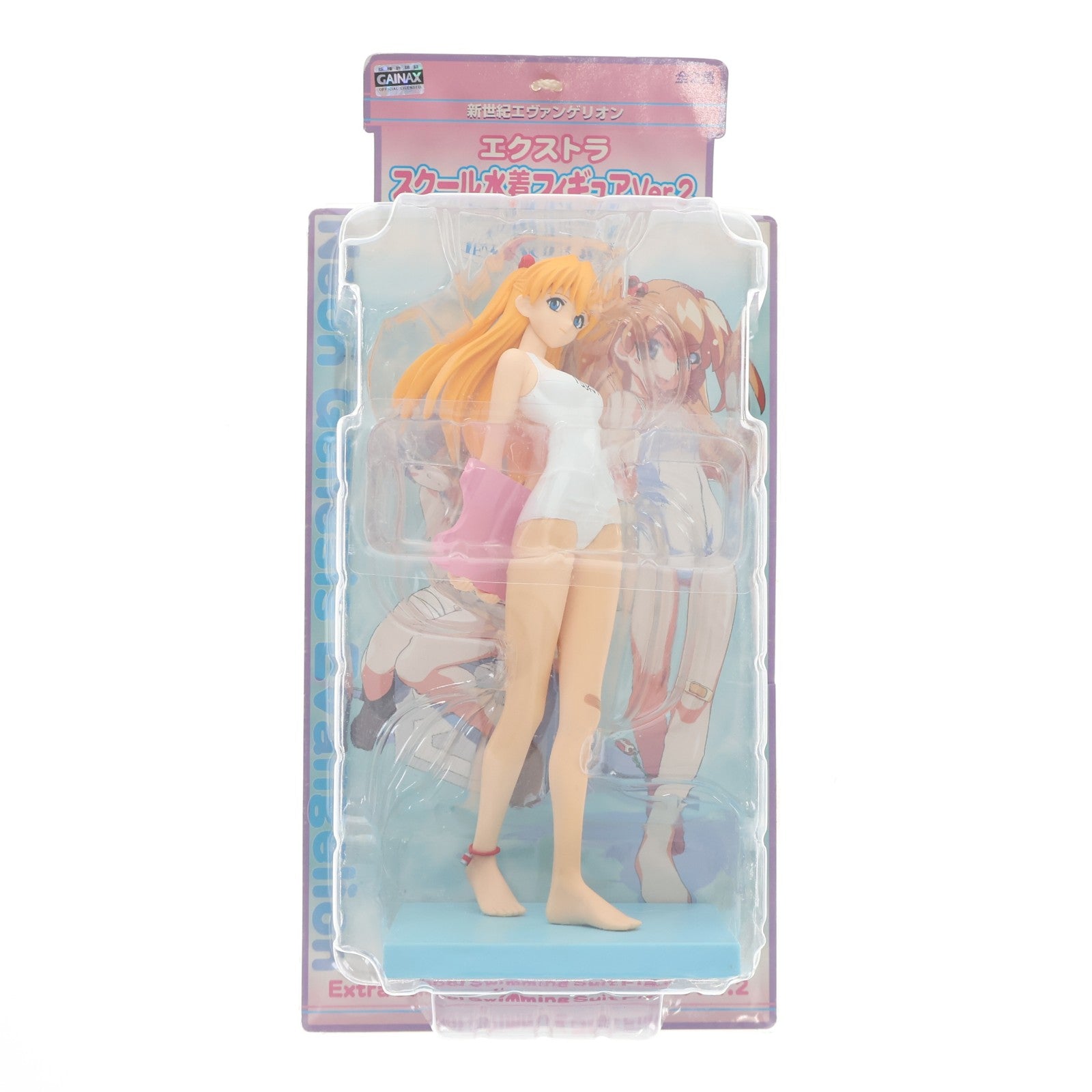 【中古即納】[FIG] 惣流・アスカ・ラングレー 水着白Ver. 新世紀エヴァンゲリオン エクストラスクール水着フィギュアVer.2 プライズ セガ(20121231)