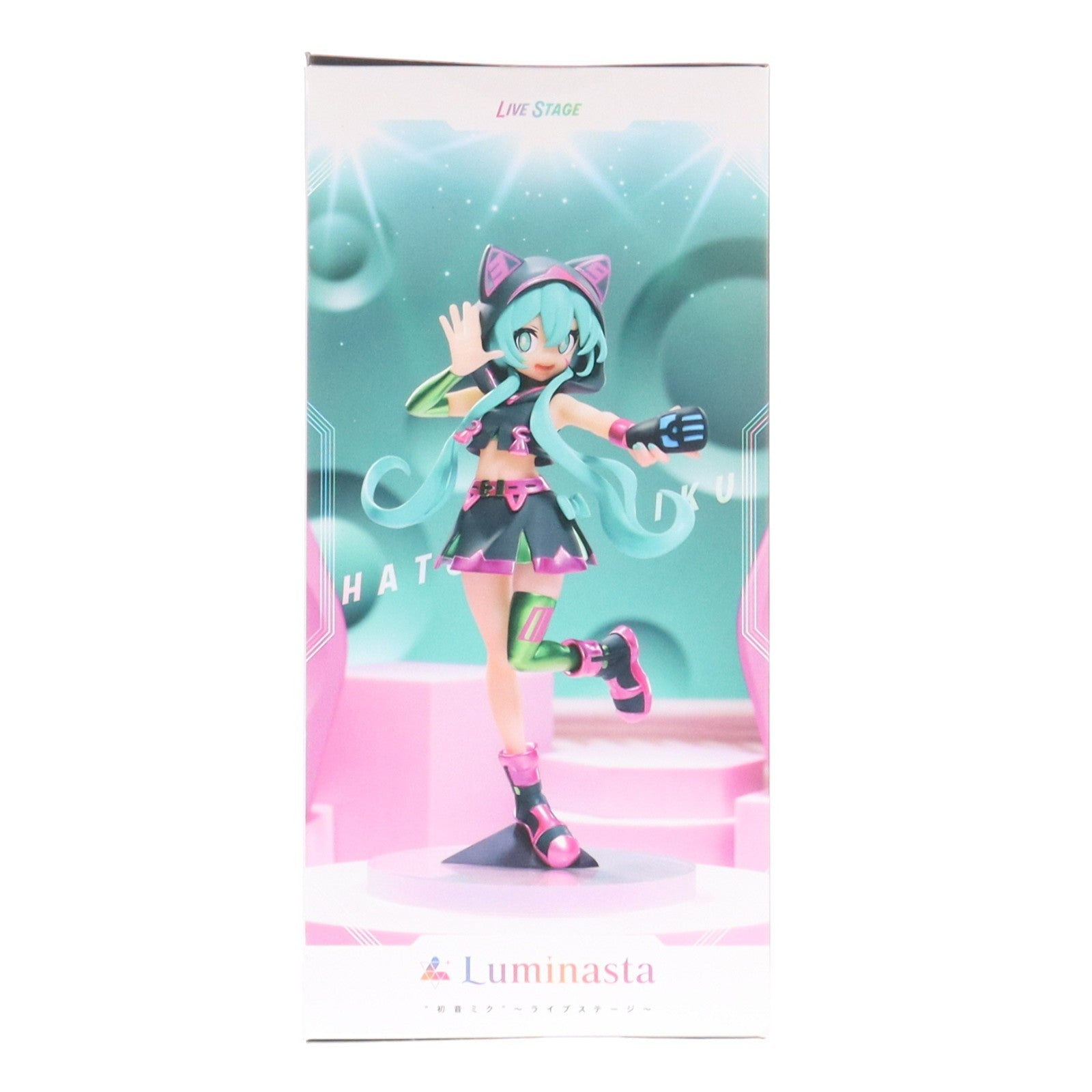 【中古即納】[FIG] 初音ミク 初音ミクシリーズ Luminasta『初音ミク』～ライブステージ～フィギュア プライズ(1101383) セガ(20230620)