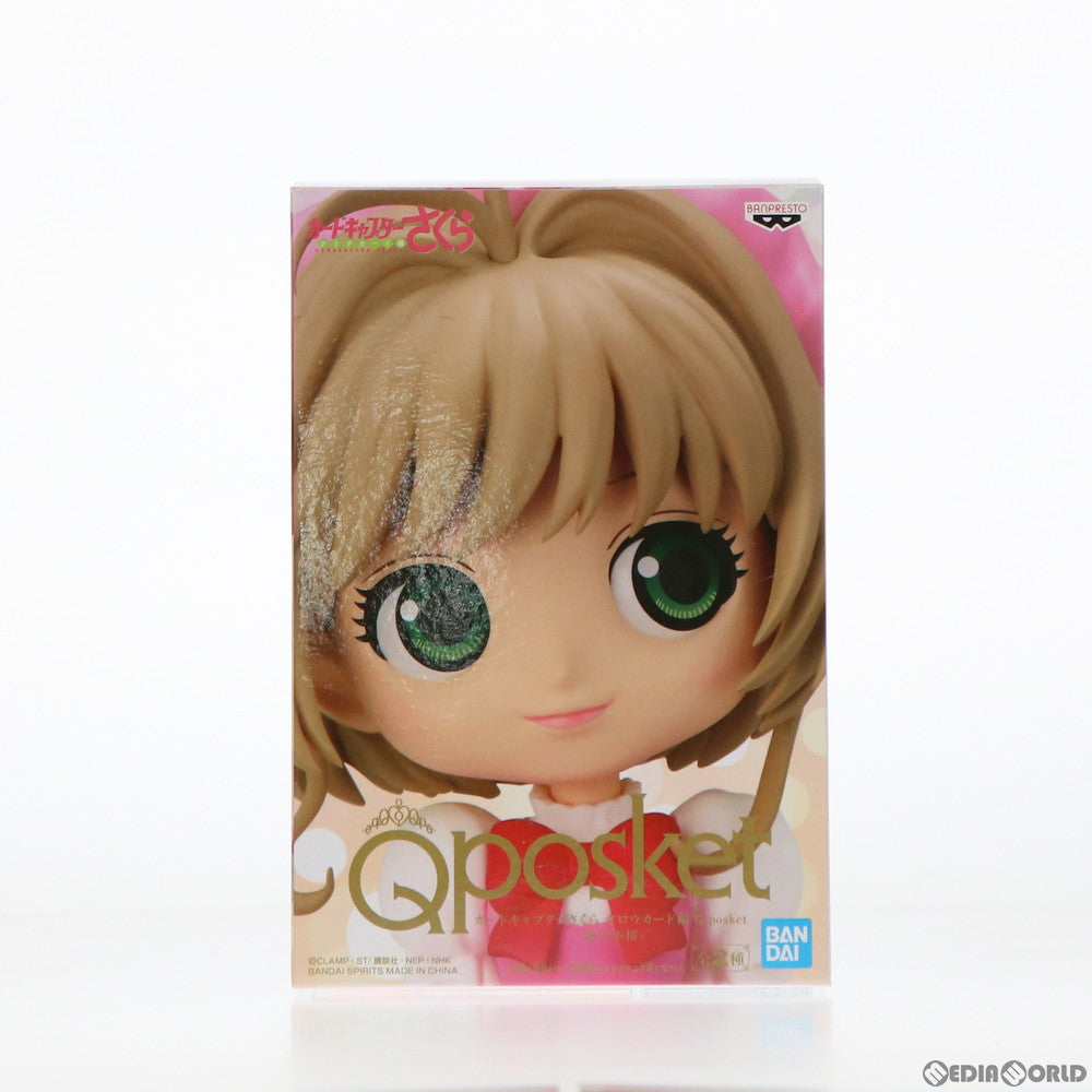 【中古即納】[FIG] 木之本桜(きのもとさくら) B(衣装淡) カードキャプターさくら クロウカード編 Q posket-木之本桜- フィギュア プライズ(2564770) バンプレスト(20211031)