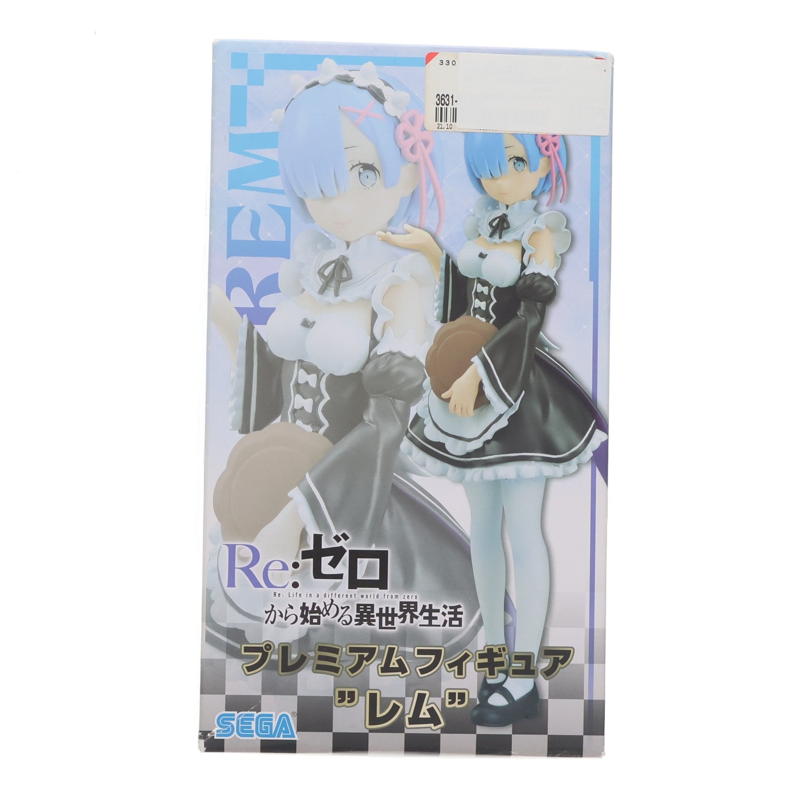 【中古即納】[FIG] レム Re:ゼロから始める異世界生活 プレミアムフィギュア プライズ(1017987) セガ(20170110)