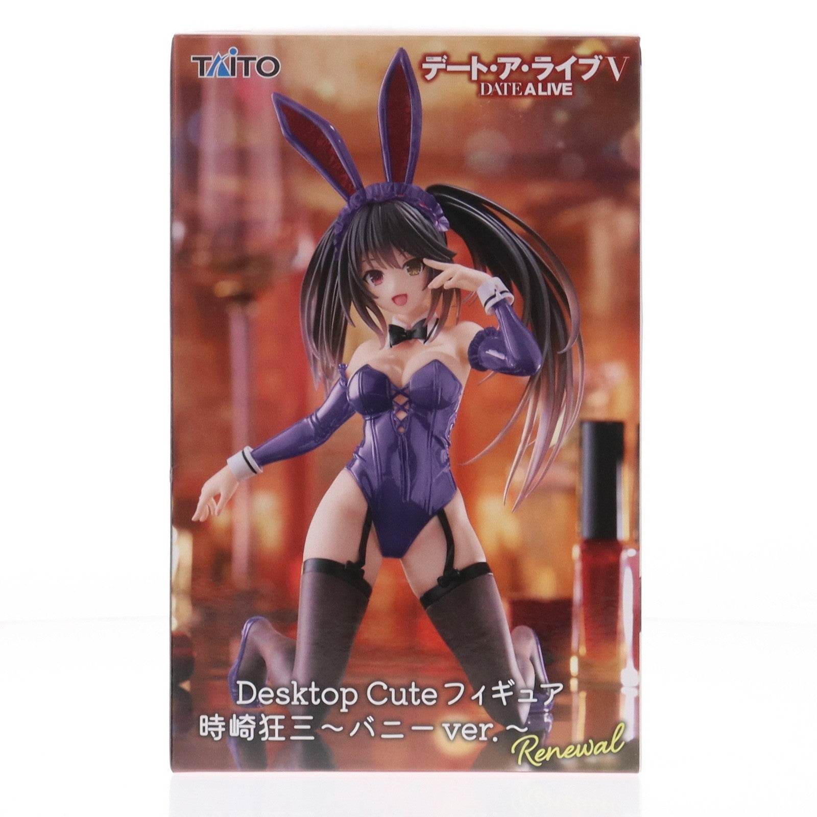 【中古即納】[FIG] 時崎狂三(ときさきくるみ) デート・ア・ライブV Desktop Cute フィギュア 時崎狂三～バニーver.～Renewal プライズ(451972000) タイトー(20251220)