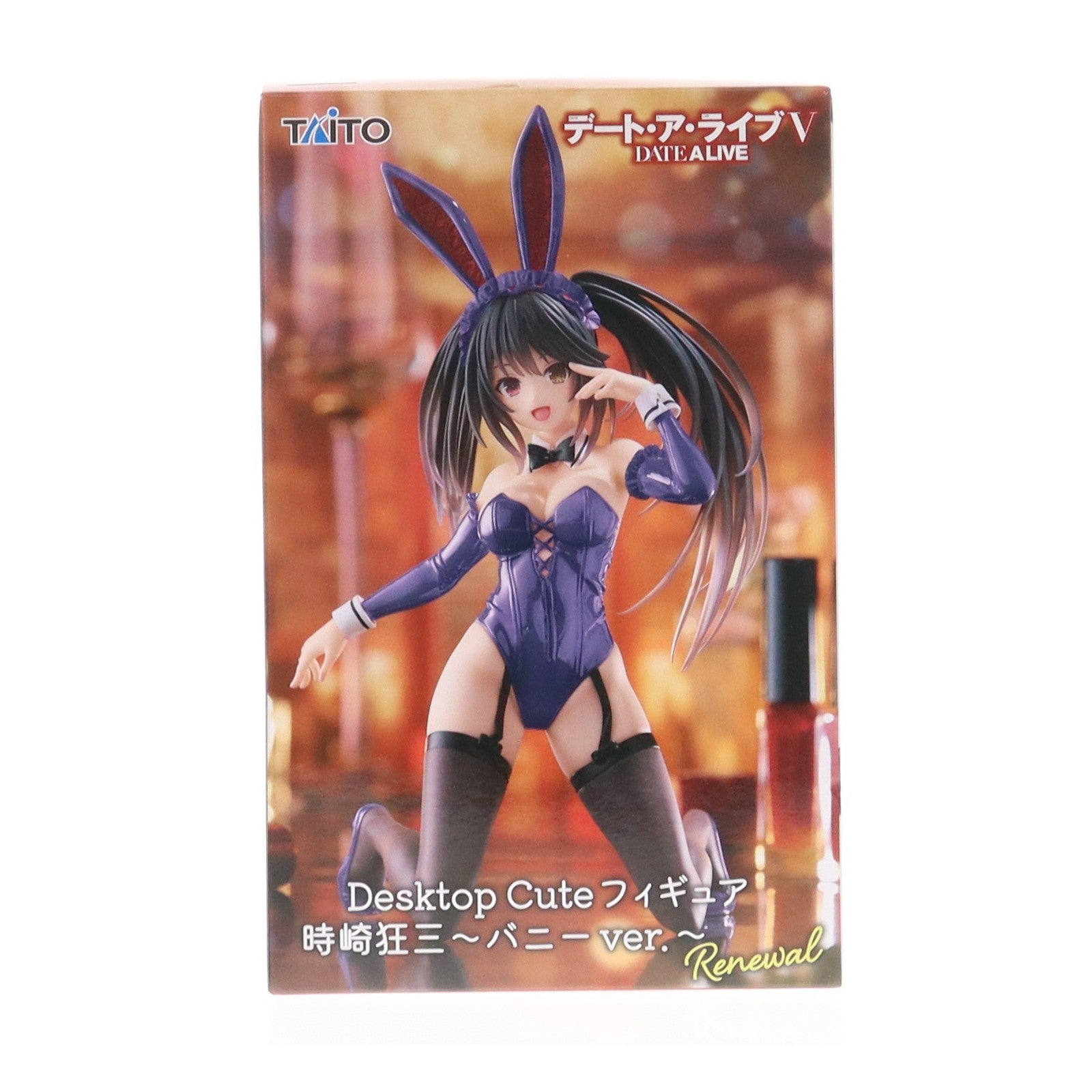 【中古即納】[FIG] 時崎狂三(ときさきくるみ) デート・ア・ライブV Desktop Cute フィギュア 時崎狂三～バニーver.～Renewal プライズ(451972000) タイトー(20251220)