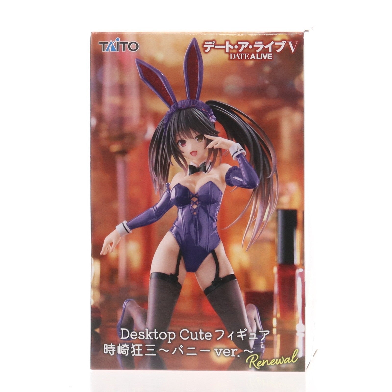 【中古即納】[FIG] 時崎狂三(ときさきくるみ) デート・ア・ライブV Desktop Cute フィギュア 時崎狂三～バニーver.～Renewal プライズ(451972000) タイトー(20251220)