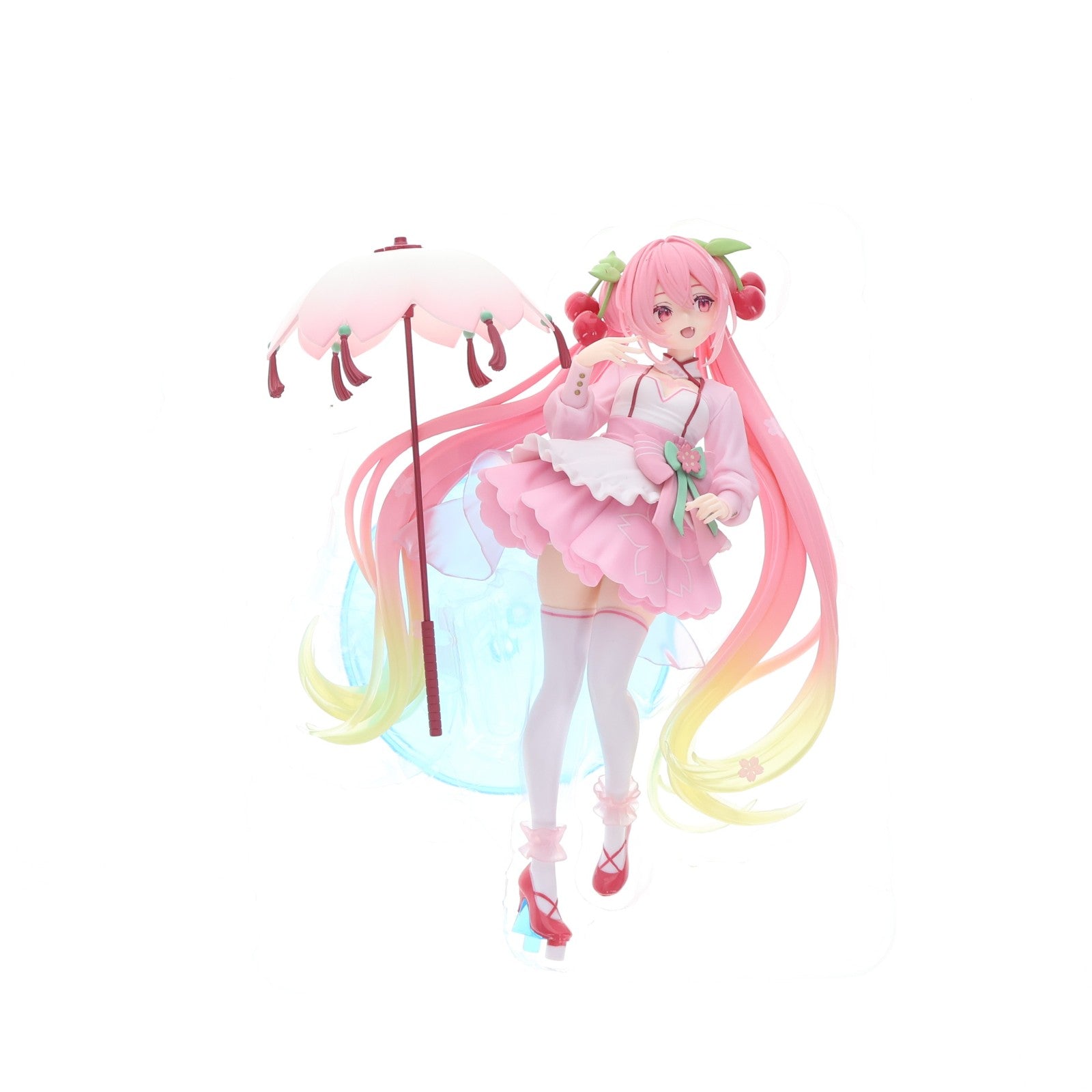 【中古即納】[FIG] 桜ミク キャラクター・ボーカル・シリーズ01 初音ミク AMP+ フィギュア～桜ドレスver.～ プライズ(452000900) タイトー(20260228)