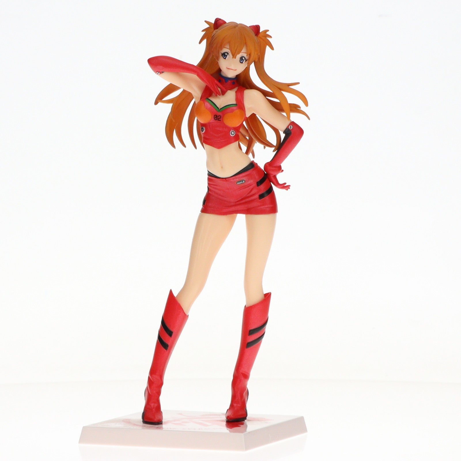 【中古即納】[FIG] 式波・アスカ・ラングレー エヴァンゲリオンレーシング プレミアム RQフィギュア アスカ プライズ(26160) セガ(20131130)
