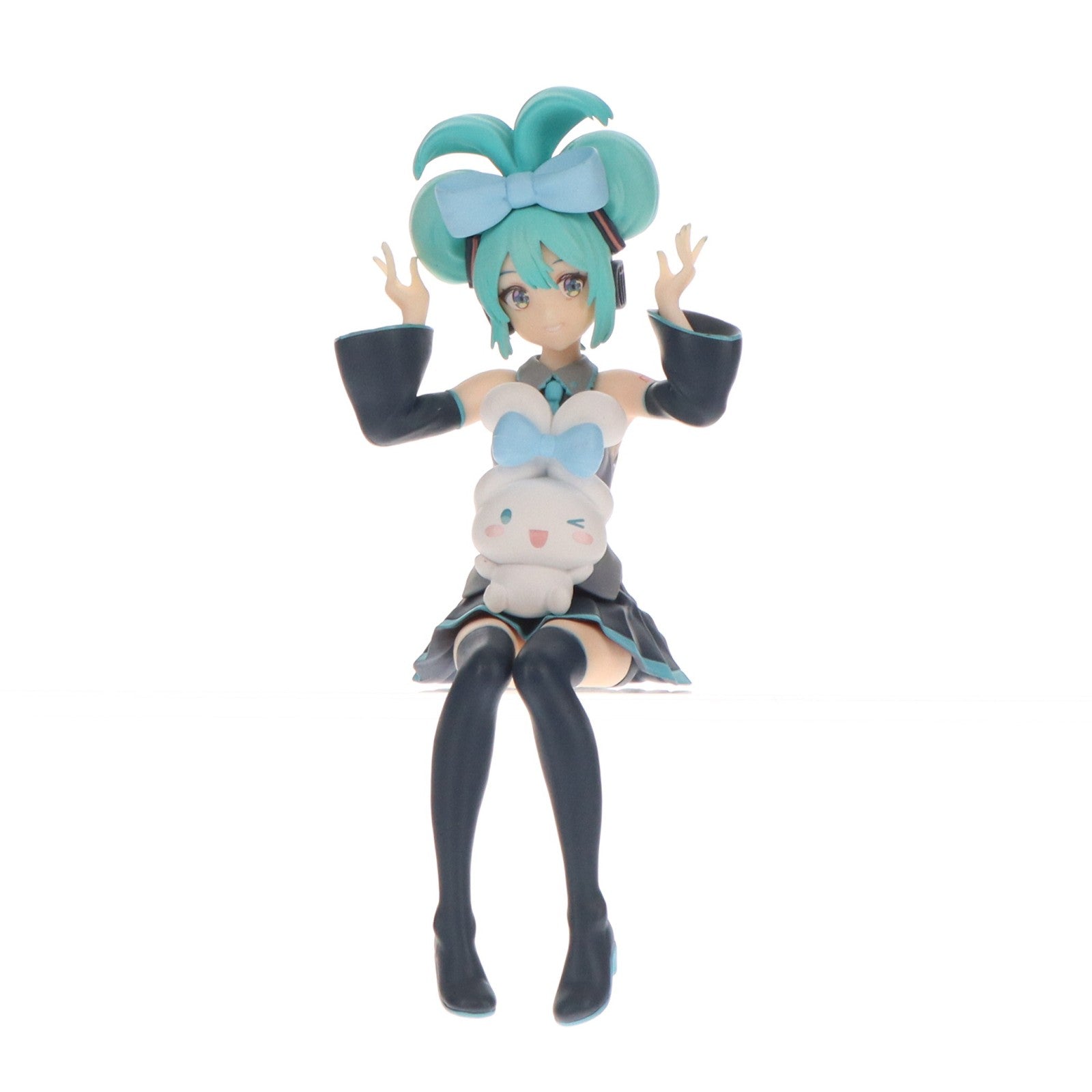 【中古即納】[FIG] 初音ミク×シナモロール 初音ミクシリーズ プレミアムちょこのせフィギュア『初音ミク×シナモロール』 プライズ(1105506) セガ(20231120)