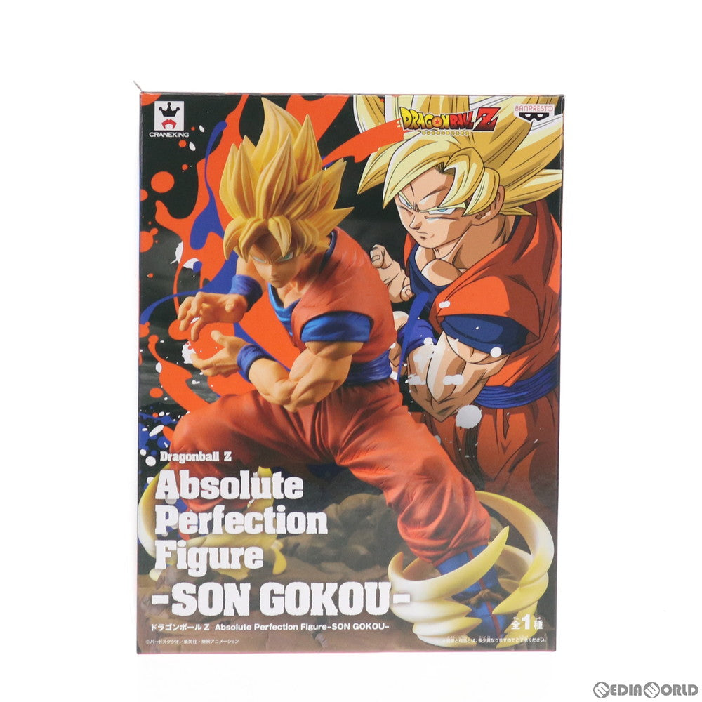 【中古即納】[FIG] 超サイヤ人孫悟空 ドラゴンボールZ Absolute Perfection Figure -SON GOKOU- フィギュア プライズ(38663) バンプレスト(20180910)