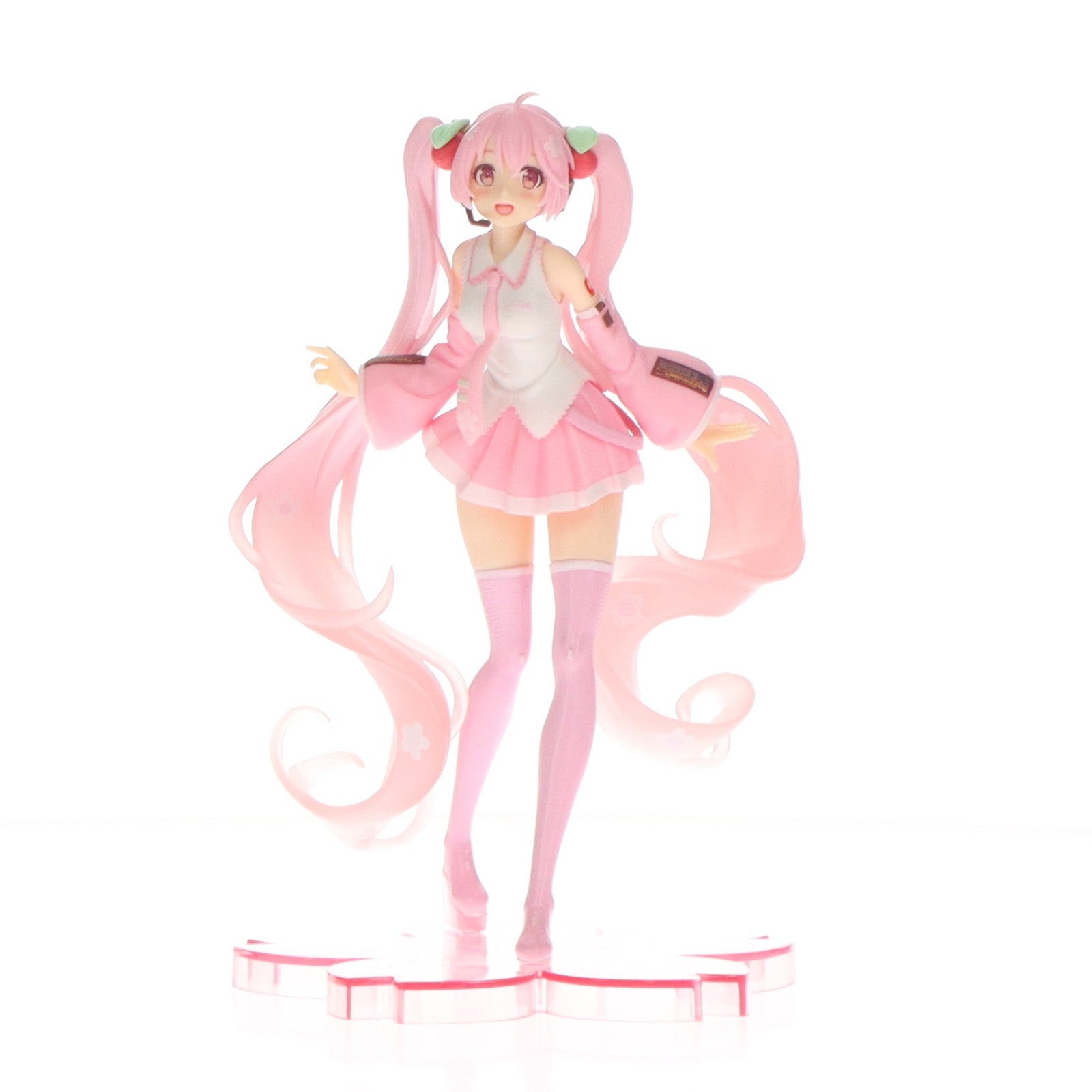 【中古即納】[FIG] 桜ミク フィギュア 描き下ろしイラストver. キャラクター・ボーカル・シリーズ01 初音ミク プライズ(451422300) タイトー(20190228)