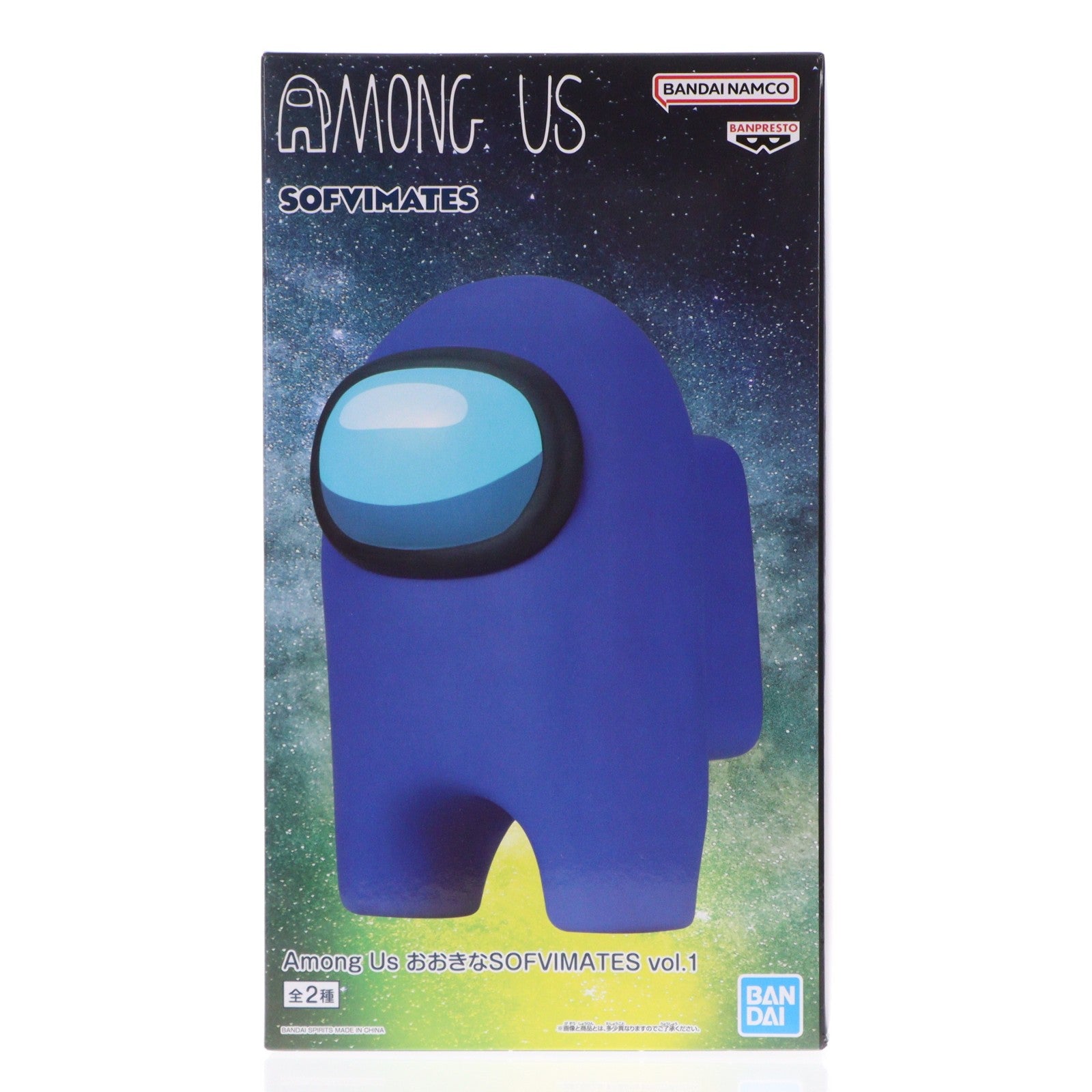 【中古即納】[FIG] ブルー Among Us(アモング アス) おおきなSOFVIMATES vol.1 ソフビフィギュア プライズ(2795039) バンプレスト(20260416)