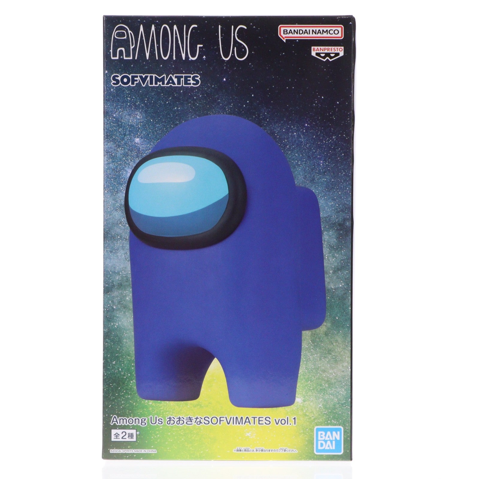 【中古即納】[FIG] ブルー Among Us(アモング アス) おおきなSOFVIMATES vol.1 ソフビフィギュア プライズ(2795039) バンプレスト(20260416)