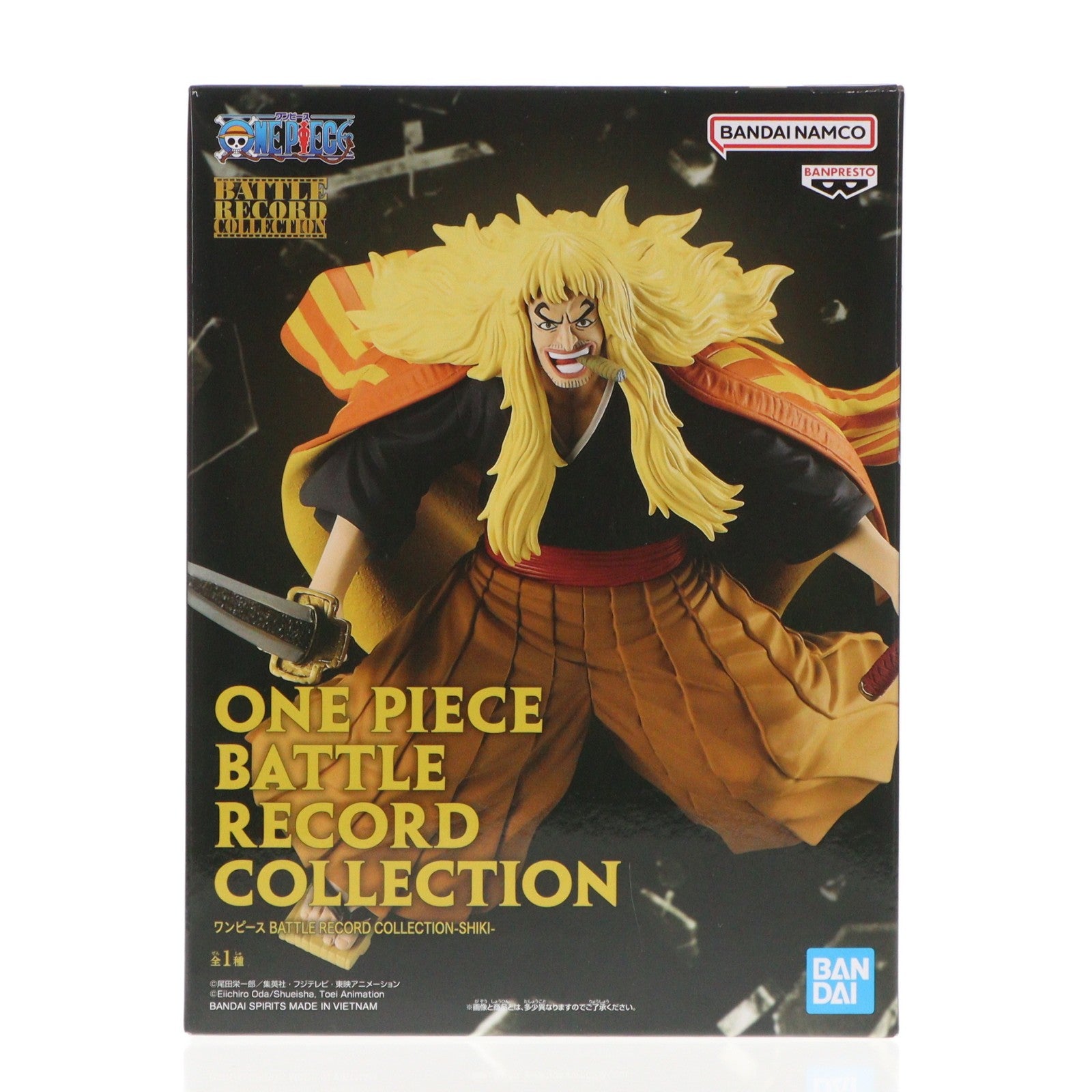 【中古即納】[FIG] シキ ワンピース BATTLE RECORD COLLECTION-SHIKI- ONE PIECE フィギュア プライズ(2802042) バンプレスト(20260416)