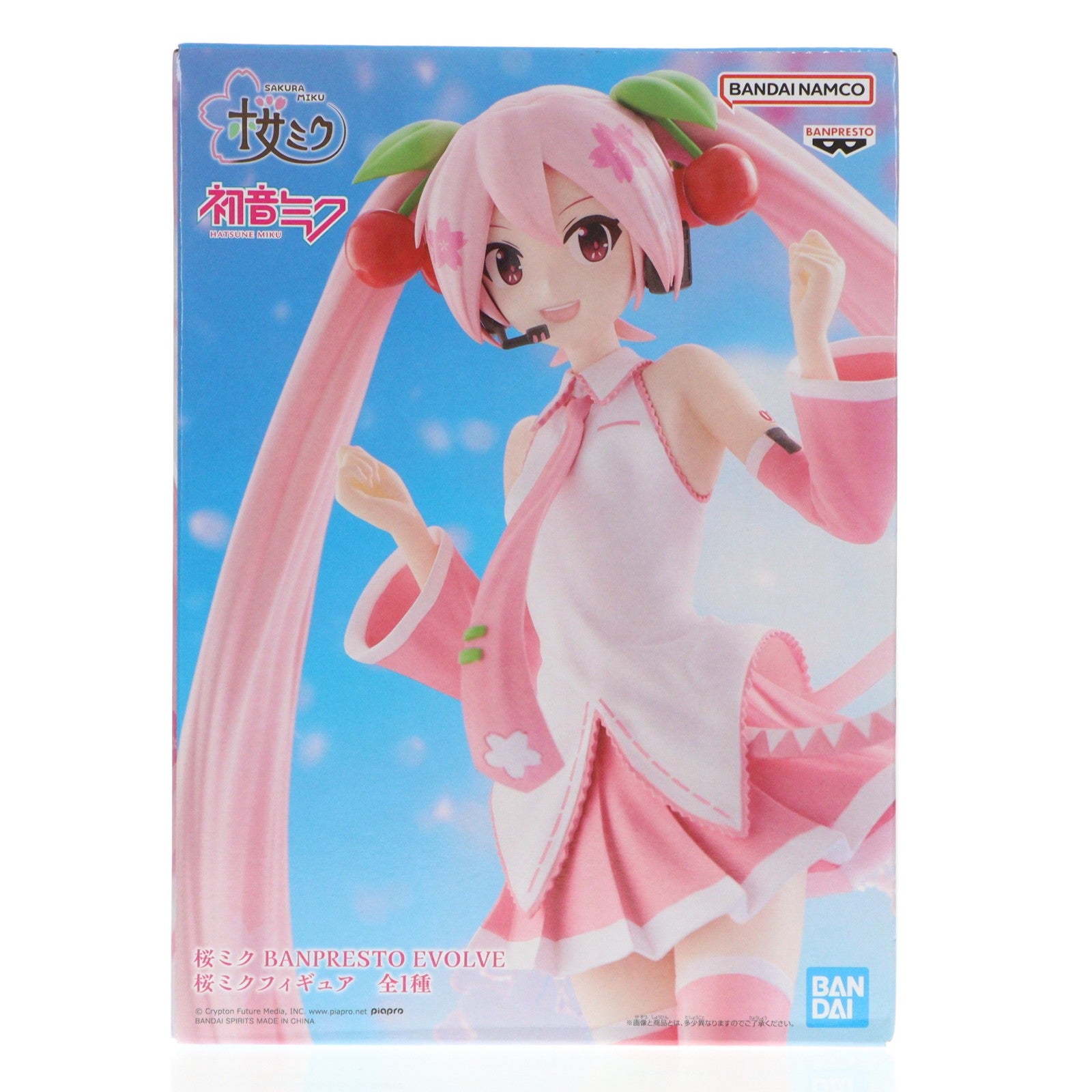 【中古即納】[FIG] 桜ミク 初音ミク BANPRESTO EVOLVE 桜ミクフィギュア プライズ(2816158) バンプレスト(20260428)