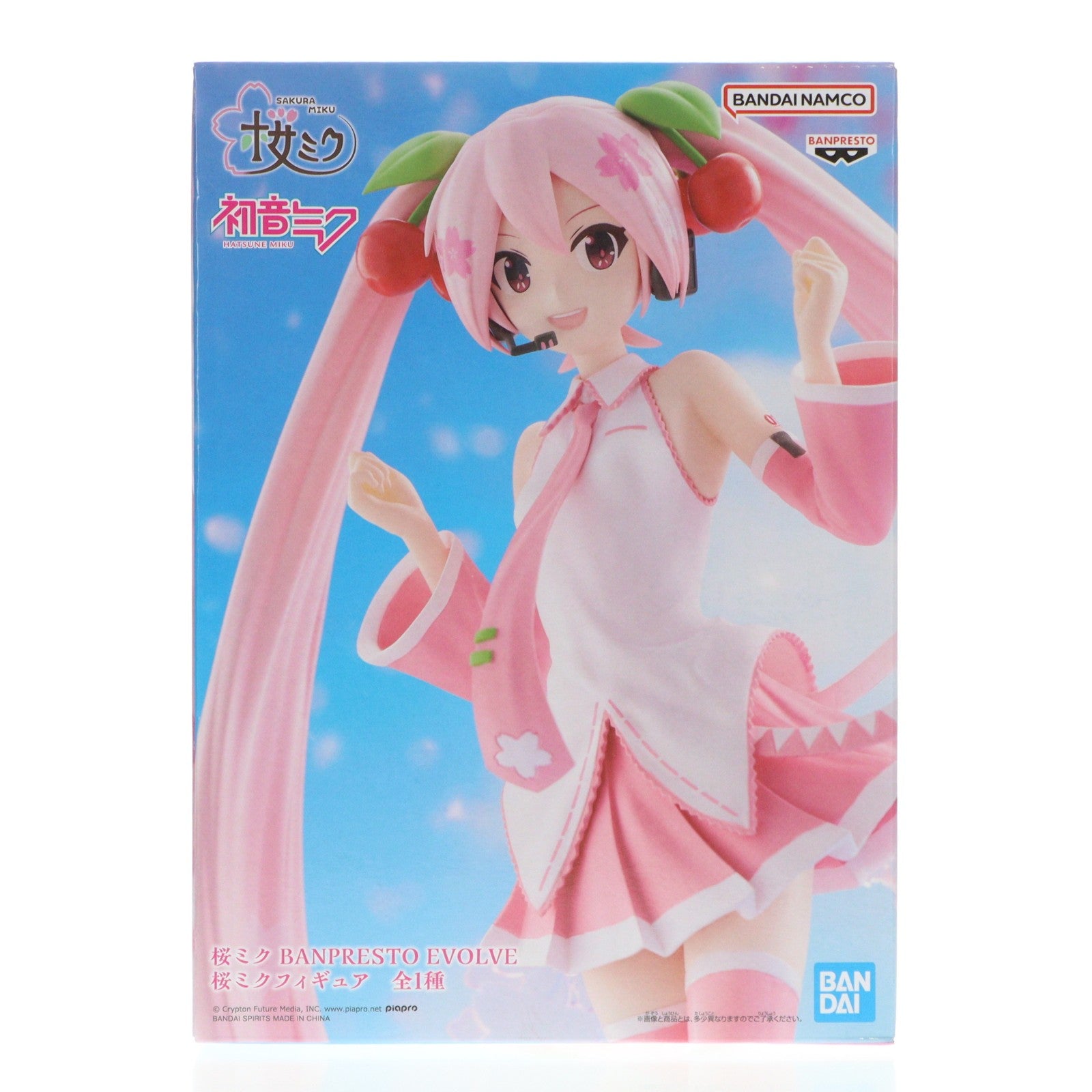 【中古即納】[FIG] 桜ミク 初音ミク BANPRESTO EVOLVE 桜ミクフィギュア プライズ(2816158) バンプレスト(20260428)