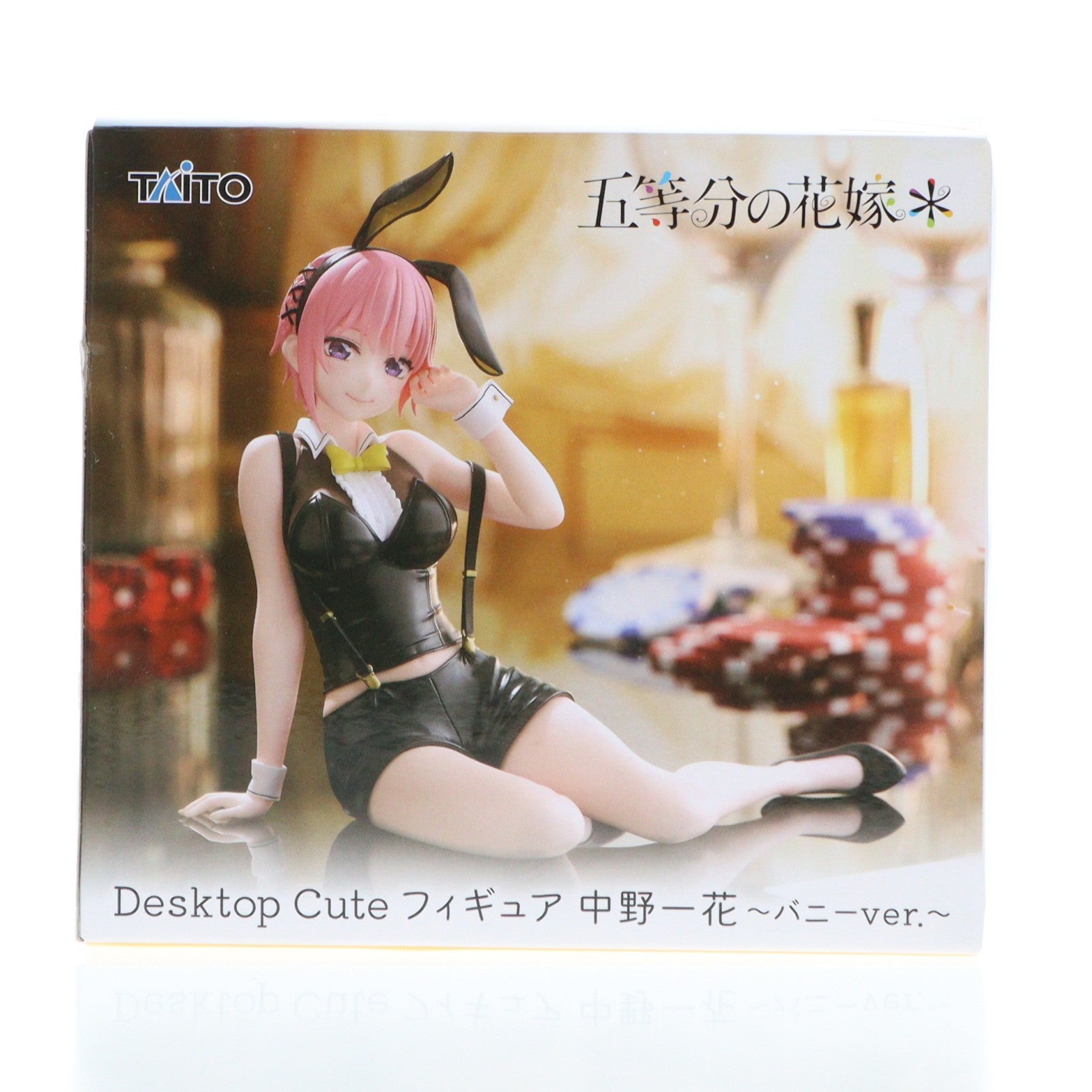 【中古即納】[FIG] 中野一花(なかのいちか) 五等分の花嫁* Desktop Cute フィギュア 中野一花～バニーver.～ プライズ(451852200) タイトー(20250331)