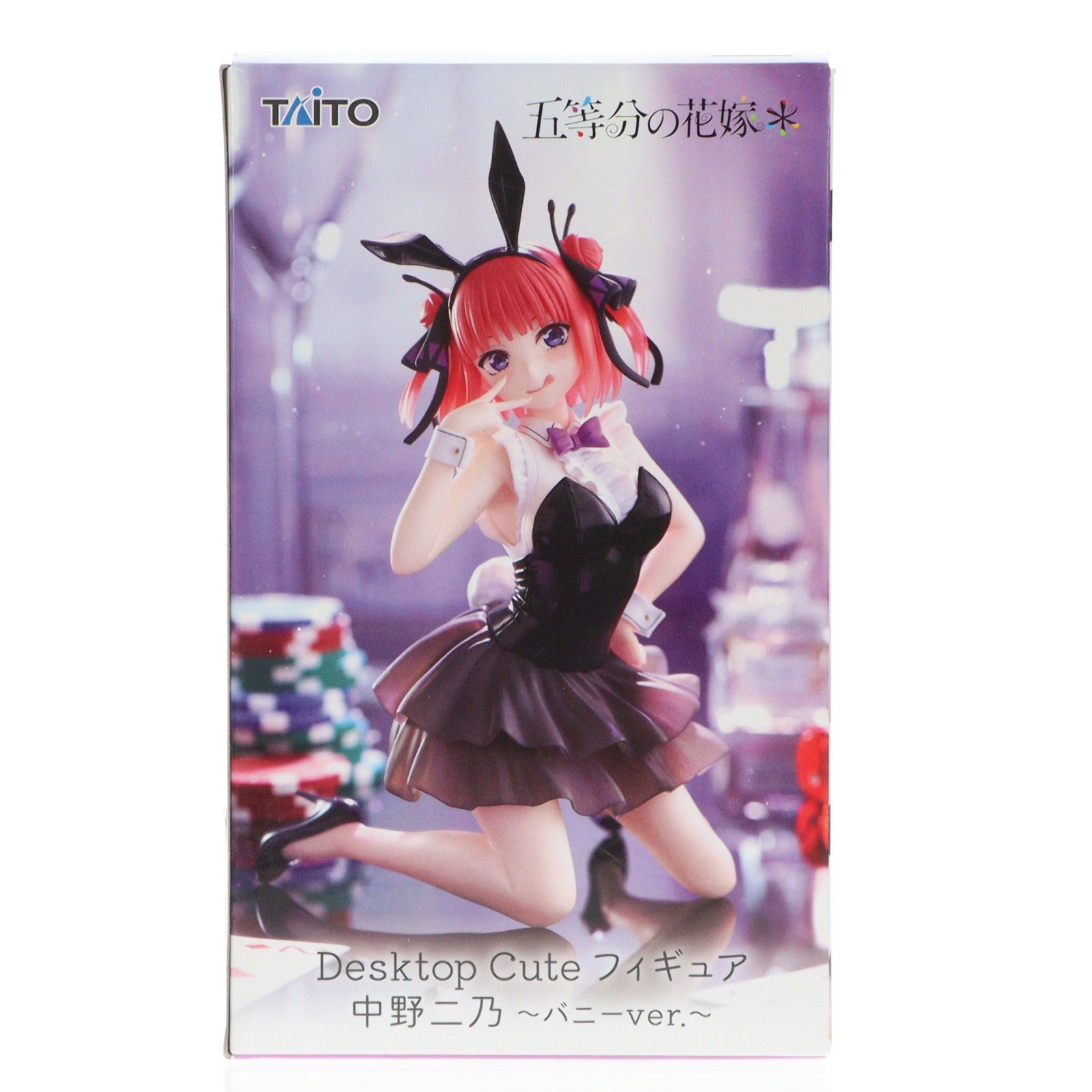 【中古即納】[FIG] 中野二乃(なかのにの) 五等分の花嫁* Desktop Cute フィギュア 中野二乃～バニーver.～ プライズ(451859000) タイトー(20250430)