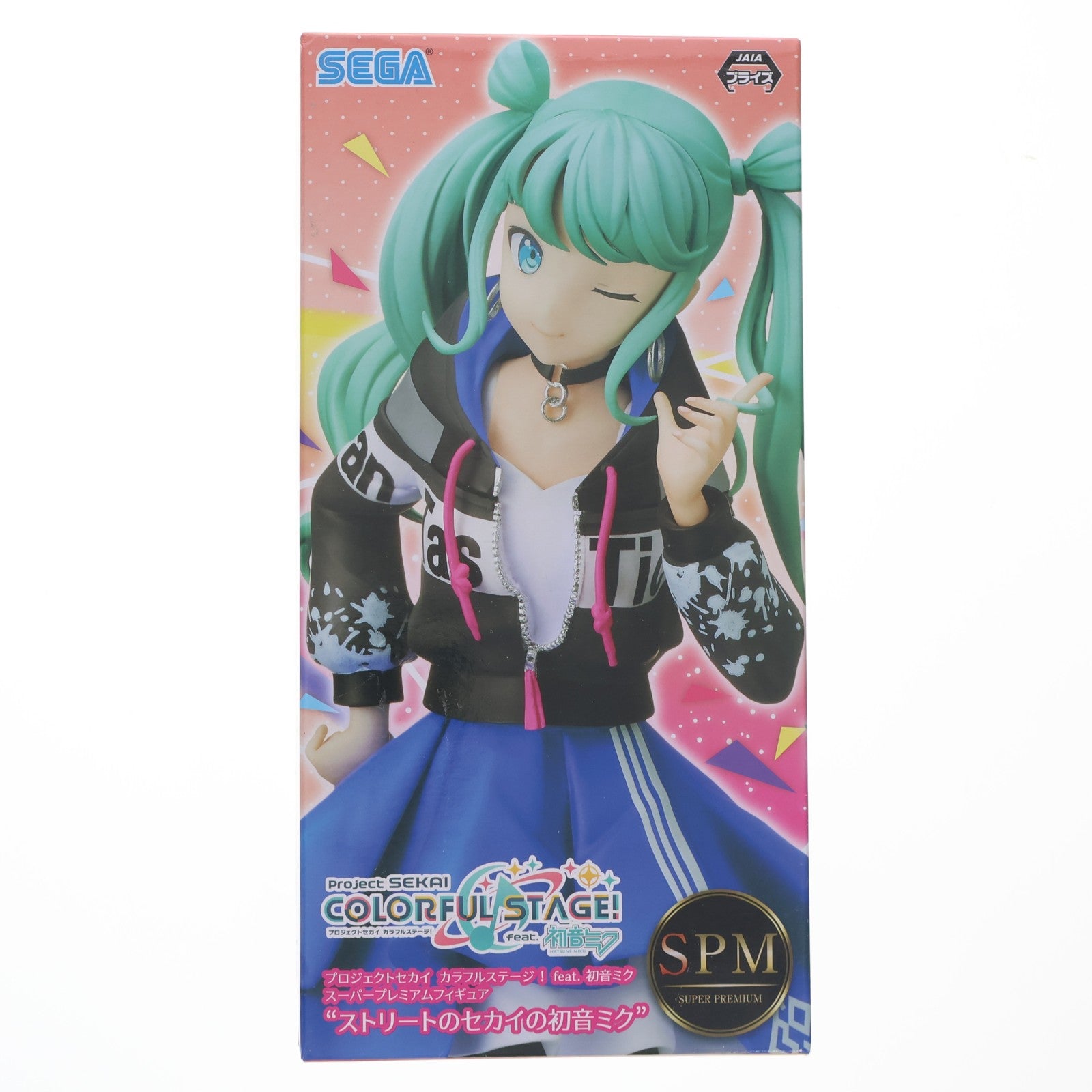 【中古即納】[FIG] ストリートのセカイの初音ミク プロジェクトセカイ カラフルステージ! feat.初音ミク スーパープレミアムフィギュア『ストリートのセカイの初音ミク』 プライズ(1068485) セガ(20220228)