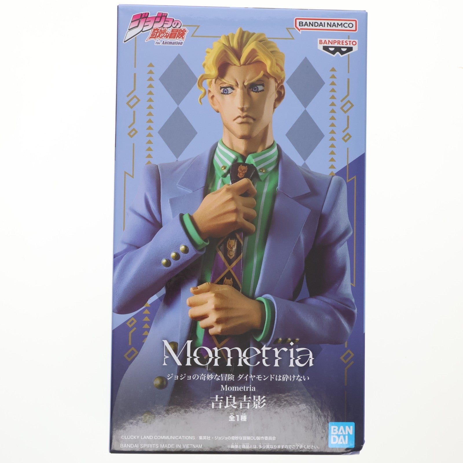 【中古即納】[FIG] 吉良吉影(きらよしかげ) ジョジョの奇妙な冒険 ダイヤモンドは砕けない Mometria 吉良吉影 フィギュア プライズ(2778342) バンプレスト(20260127)