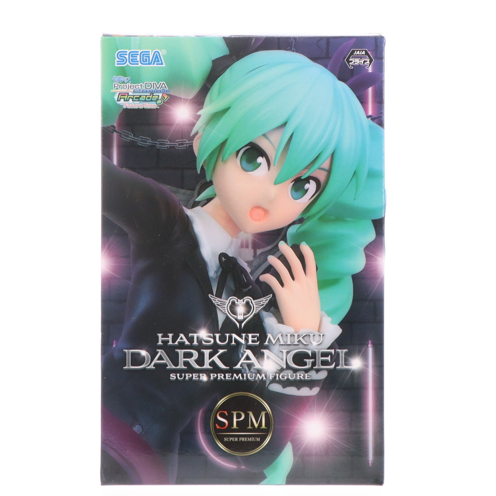 【中古即納】[FIG] 初音ミク-堕悪天使 初音ミク Project DIVA Arcade Future Tone スーパープレミアムフィギュア プライズ(1029874) セガ(20190131)