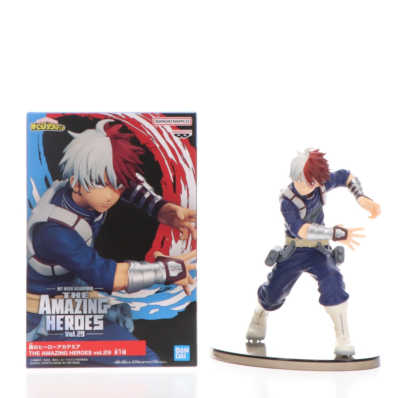 【中古即納】[FIG] 轟焦凍(とどろきしょうと) 僕のヒーローアカデミア THE AMAZING HEROES vol.29 フィギュア プライズ(2633143) バンプレスト(20230331)