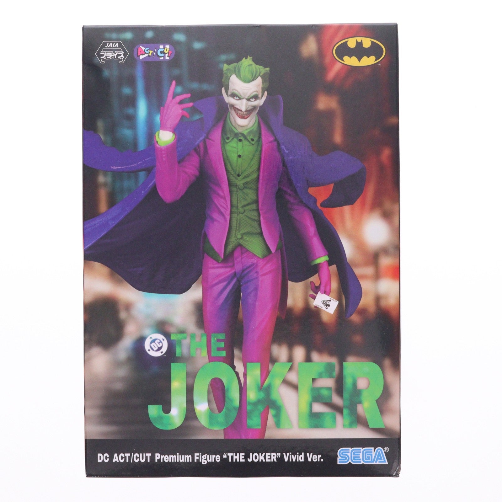 【中古即納】[FIG] ジョーカー DC ACT/CUTプレミアムフィギュア『ジョーカー』ビビッドVer. プライズ(1120675) セガ(20251225)