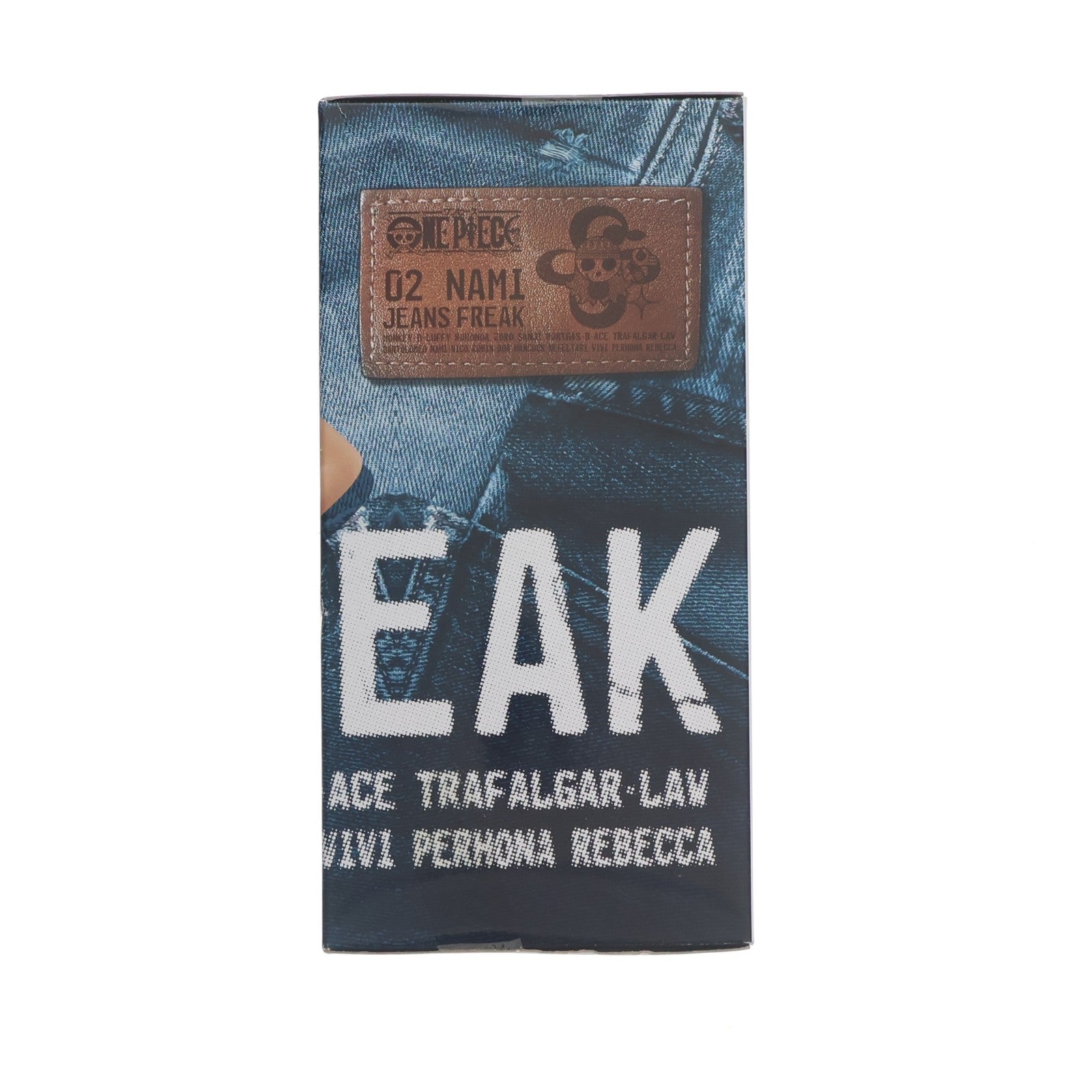 【中古即納】[FIG] ナミ(ホワイト&ブルー) ワンピース JEANS FREAK vol.2 ONE PIECE フィギュア プライズ(36102) バンプレスト(20160121)