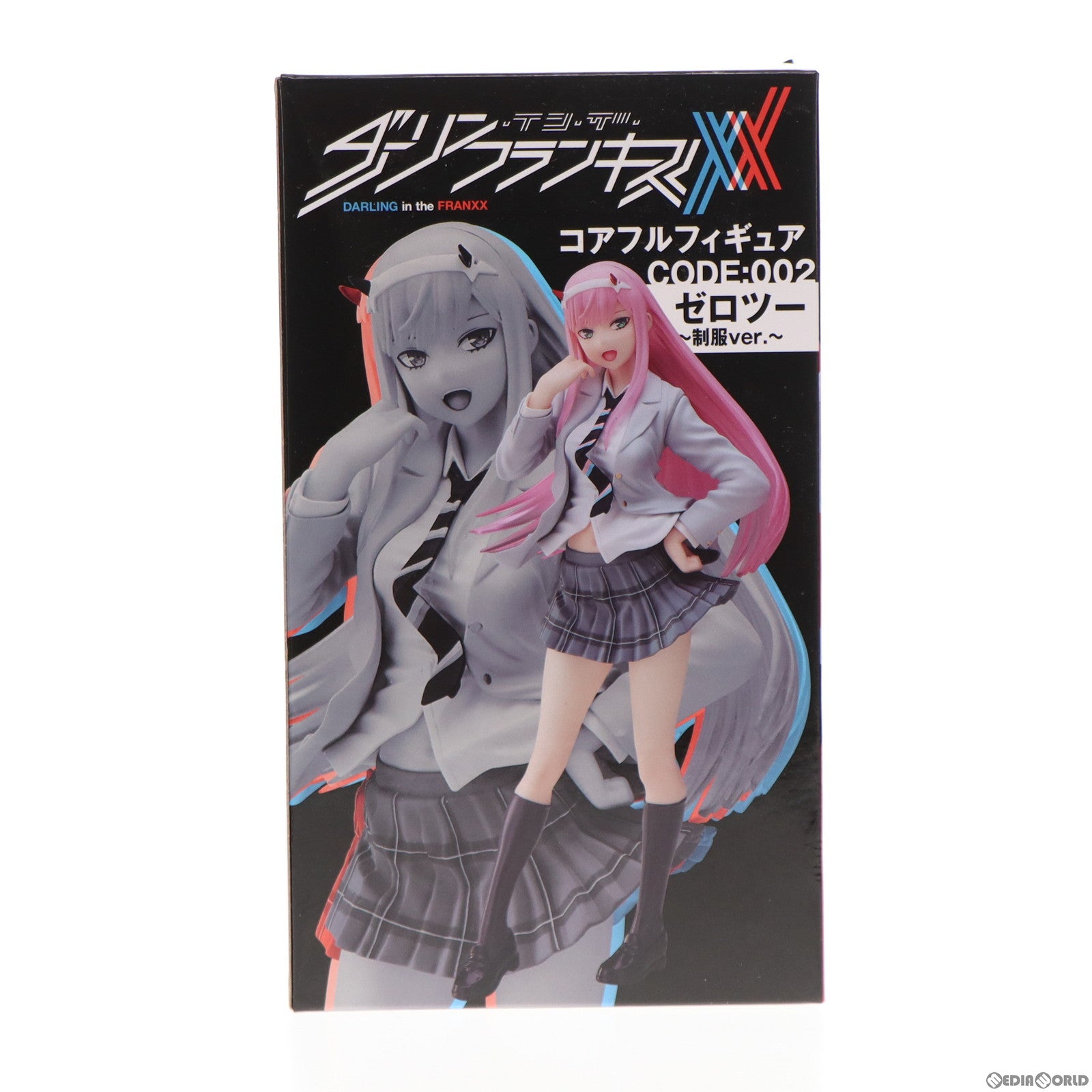 【中古即納】[FIG] ゼロツー～制服ver.～ ダーリン・イン・ザ・フランキス Coreful フィギュア ゼロツー～制服ver.～ プライズ タイトー(20220731)