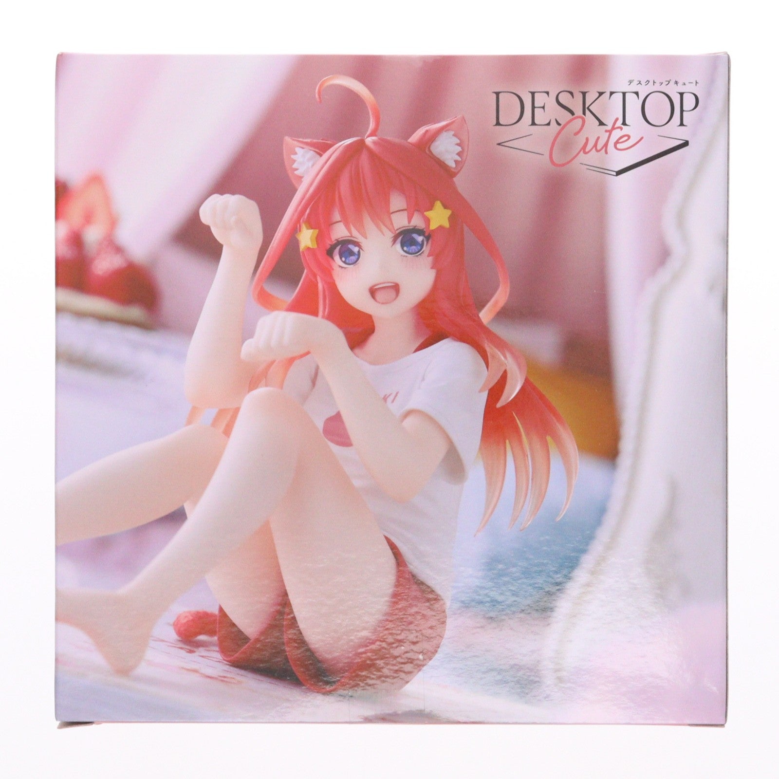 【中古即納】[FIG] 中野五月(なかのいつき) 五等分の花嫁∬ Desktop Cute フィギュア 中野五月～描き下ろしCat room wear ver.～ プライズ(452030200) タイトー(20260418)