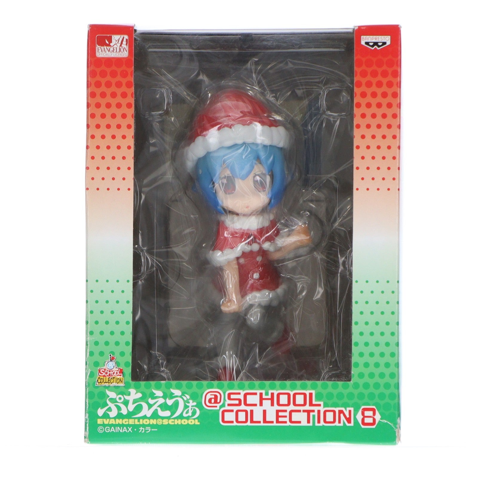 【中古即納】[FIG] 綾波レイ ヱヴァンゲリヲン新劇場版 ぷちえヴぁ@SCHOOL COLLECTION 8 フィギュア プライズ バンプレスト(20111120)