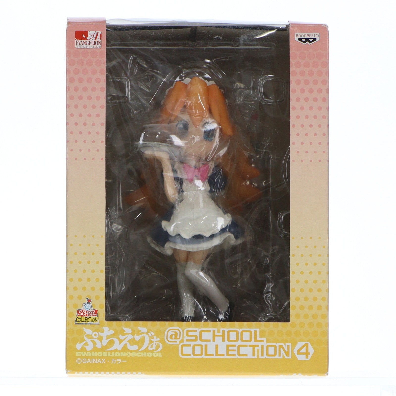 【中古即納】[FIG] 惣流・アスカ・ラングレー 新世紀エヴァンゲリオン ぷちえう゛ぁ @SCHOOL COLLECTION 4 フィギュア プライズ(47339) バンプレスト(20111231)