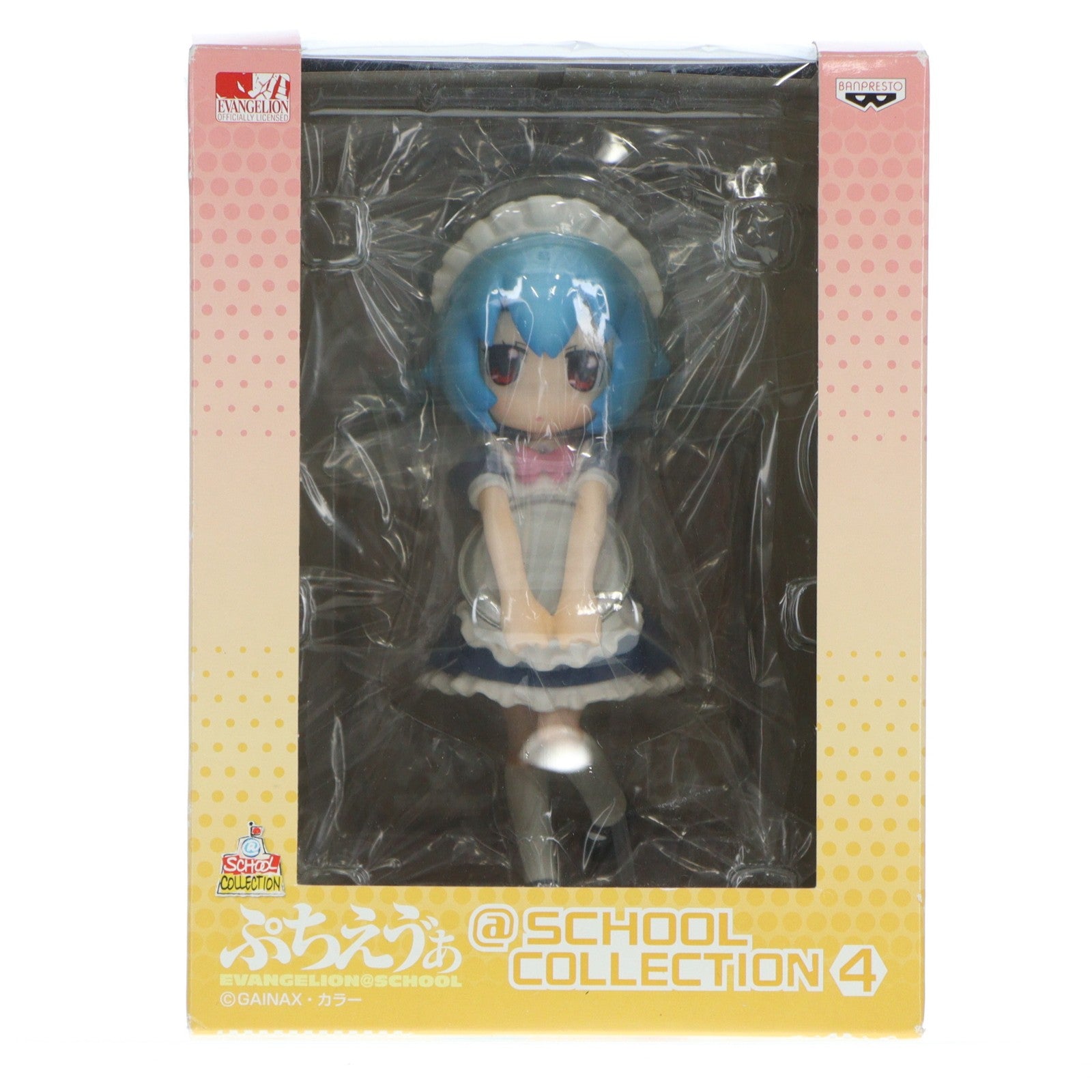 【中古即納】[FIG] 綾波レイ 新世紀エヴァンゲリオン ぷちえヴぁ @SCHOOL COLLECTION 4 フィギュア プライズ(47339) バンプレスト(20111231)