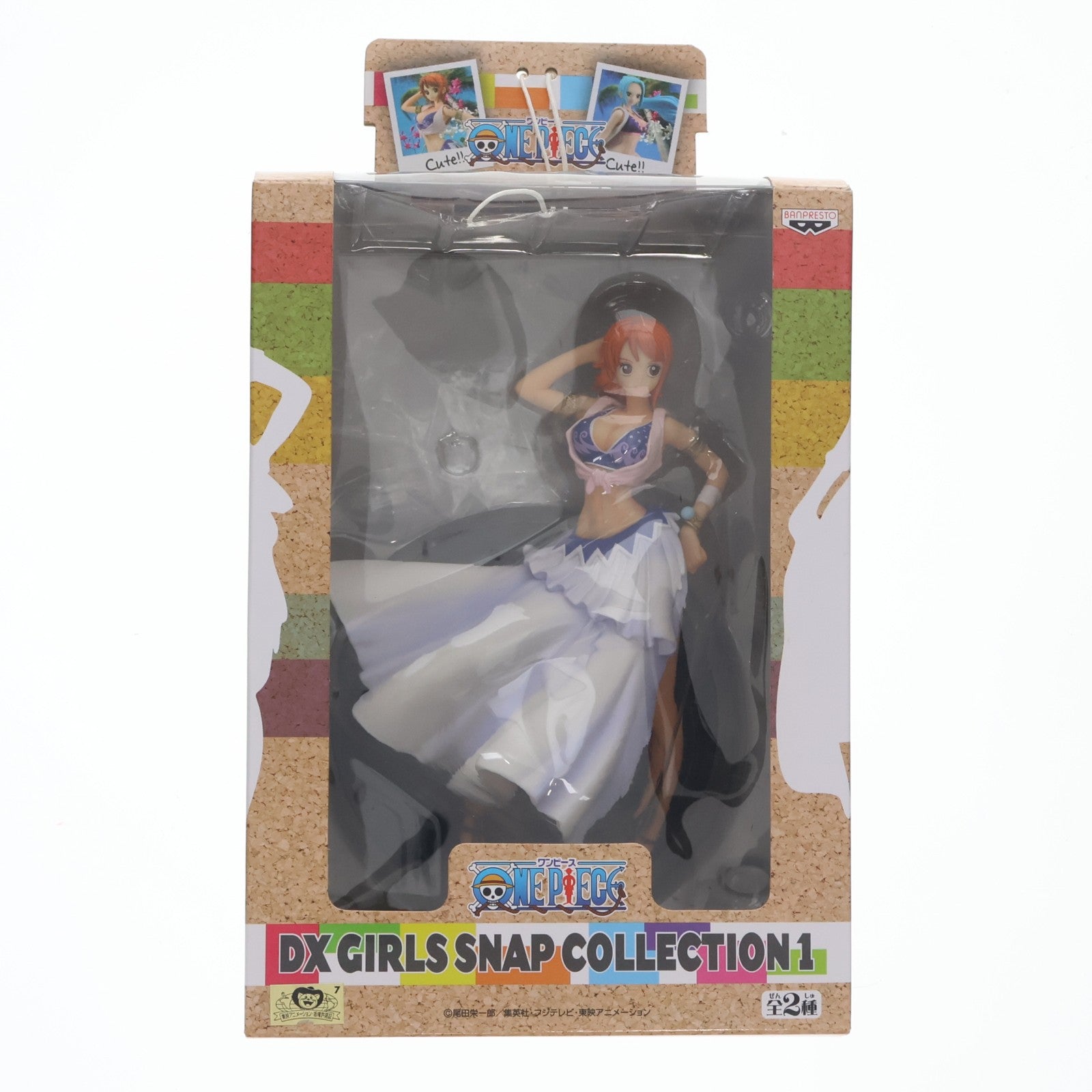 【中古即納】[FIG] ナミ ワンピース DX GIRLS SNAP COLLECTION 1 ONE PIECE フィギュア プライズ バンプレスト(20110420)