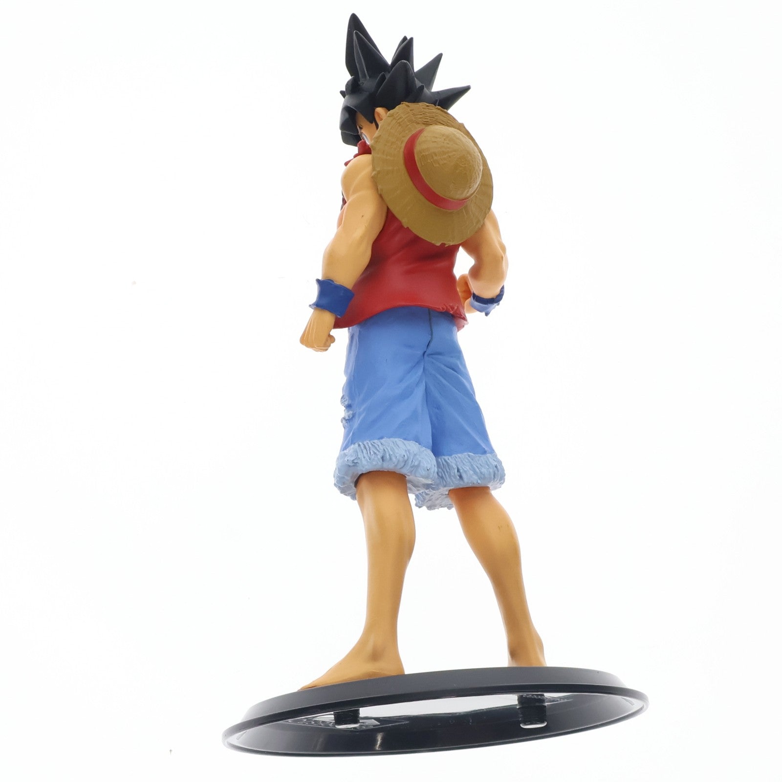 【中古即納】[FIG] 孫悟空(ルフィスタイル) ドラゴンボールZ×ONE PIECE(ワンピース) DX組立式フィギュア プライズ(45390) バンプレスト(20081130)