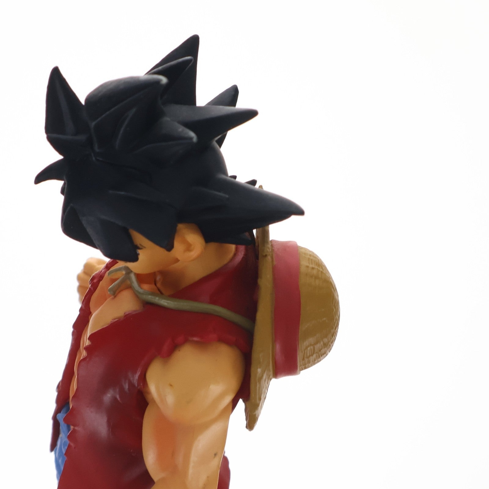 【中古即納】[FIG] 孫悟空(ルフィスタイル) ドラゴンボールZ×ONE PIECE(ワンピース) DX組立式フィギュア プライズ(45390) バンプレスト(20081130)