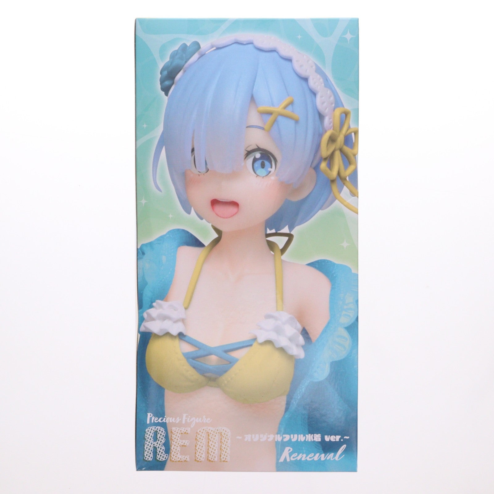 【中古即納】[FIG] レム Re:ゼロから始める異世界生活 プレシャスフィギュア レム～オリジナルフリル水着 ver.～Renewal プライズ(451701200) タイトー(20240120)