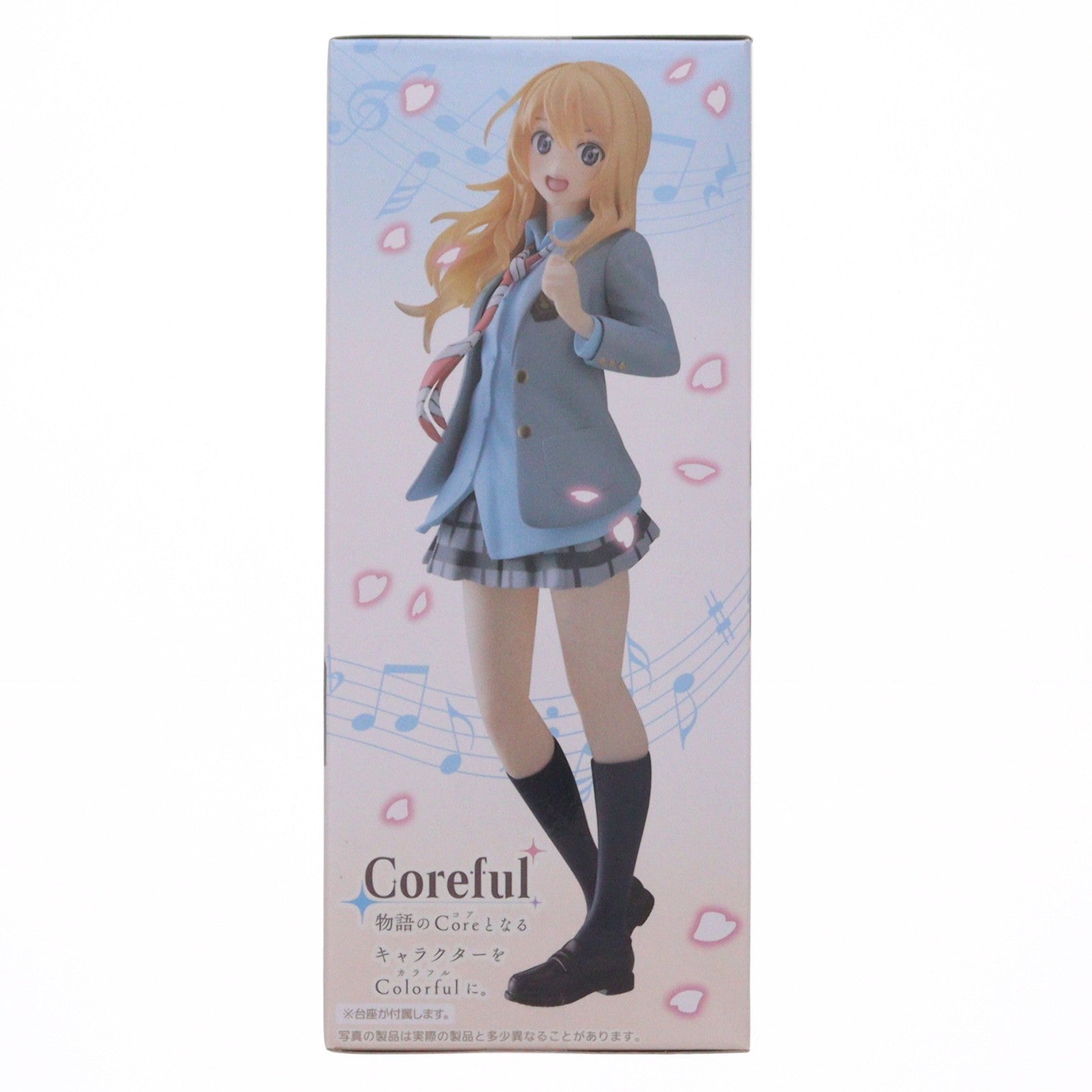 【中古即納】[FIG] 宮園かをり(みやぞのかをり) 四月は君の嘘 Coreful フィギュア 宮園かをり～制服ver.～ プライズ(451623000) タイトー(20230831)