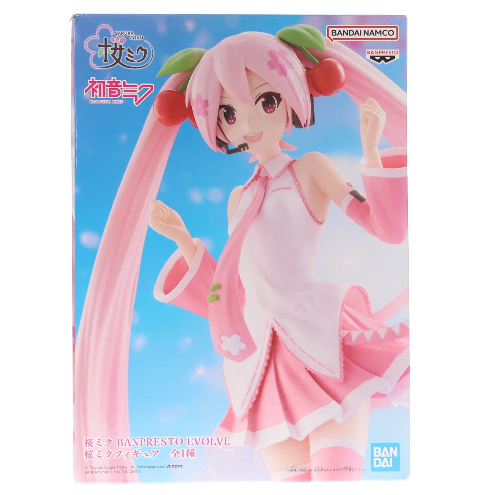 【中古即納】[FIG] 桜ミク 初音ミク BANPRESTO EVOLVE 桜ミクフィギュア プライズ(2816158) バンプレスト(20260428)