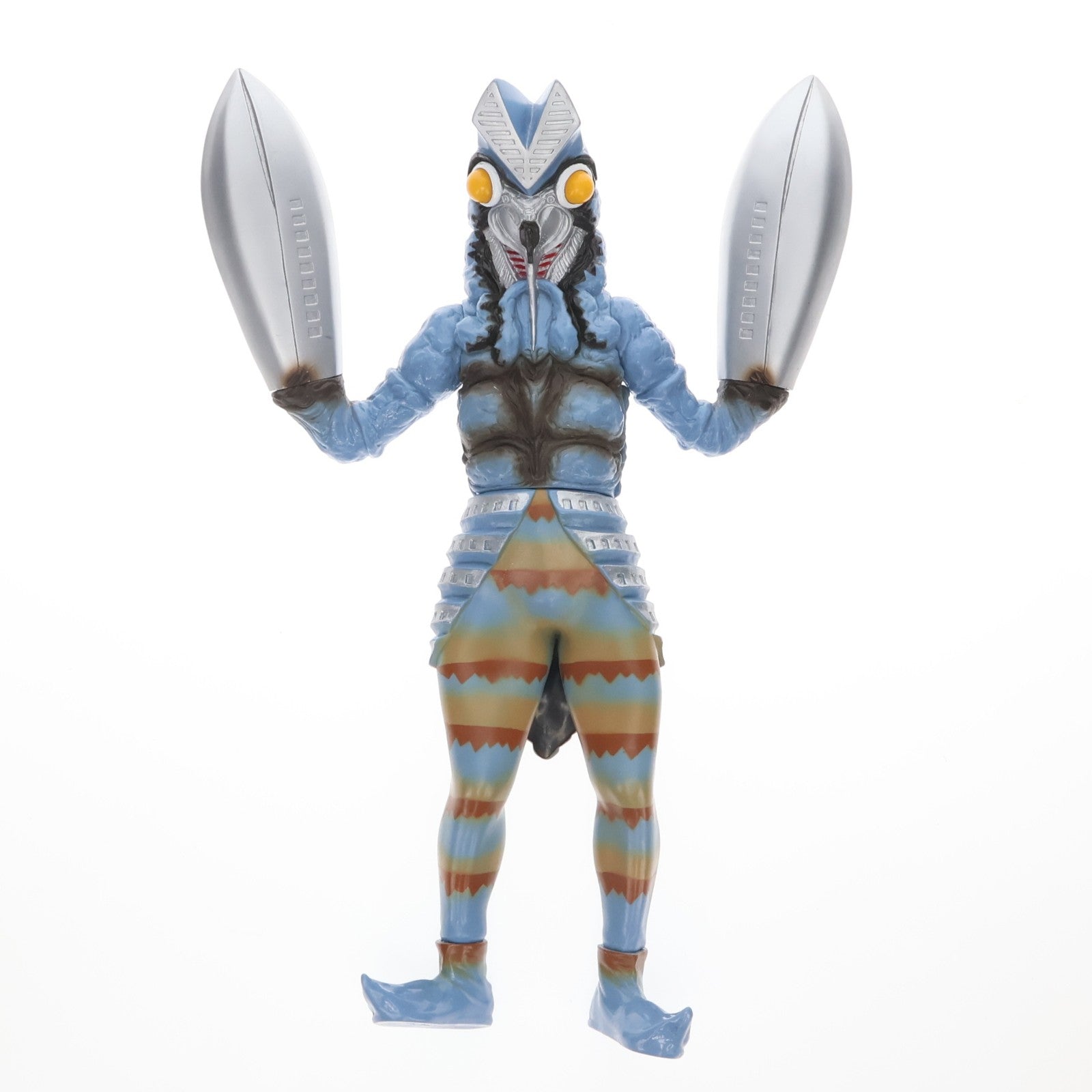 【中古即納】[FIG] バルタン星人(スカイブルー) ウルトラマンシリーズ ビッグサイズソフビフィギュア8 ～宇宙忍者分身編～ プライズ(31322) バンプレスト(20021231)