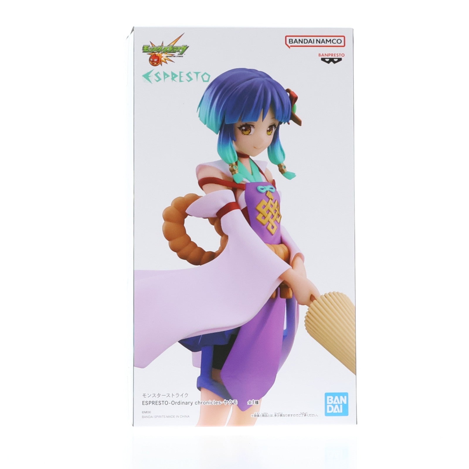 【中古即納】[FIG] ナムコ限定 ヤクモ モンスターストライク ESPRESTO-Ordinary chronicles-ヤクモ フィギュア プライズ バンプレスト(20251017)