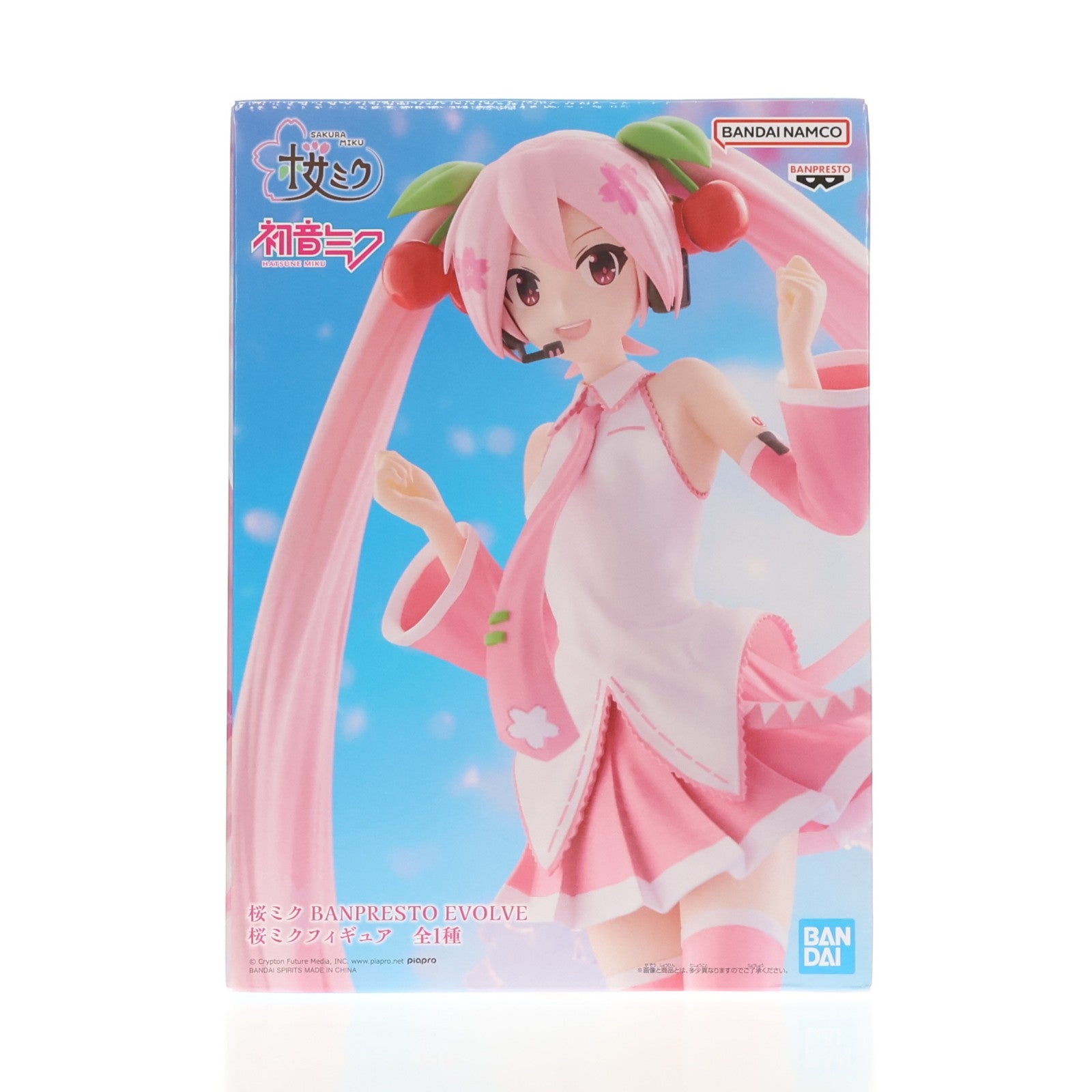 【中古即納】[FIG] 桜ミク 初音ミク BANPRESTO EVOLVE 桜ミクフィギュア プライズ(2816158) バンプレスト(20260428)