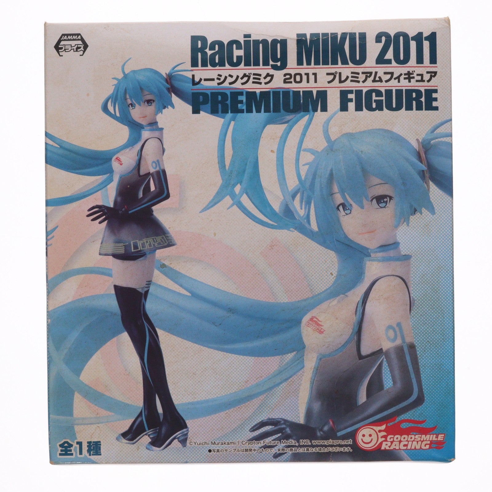【中古即納】[FIG] レーシングミク2011 初音ミク GTプロジェクト プレミアムフィギュア プライズ(26115) バンプレスト(20131210)