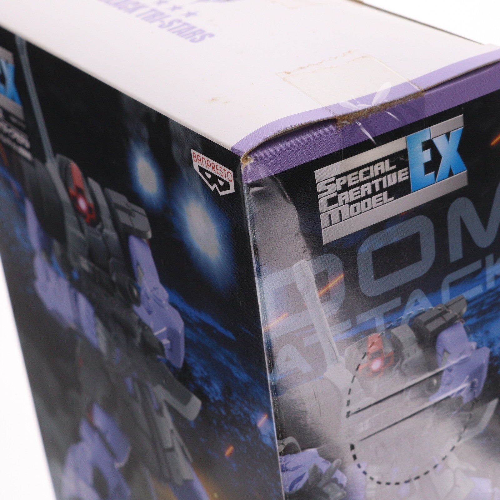 【中古即納】[FIG] MS-09 ドム(マッシュ搭乗機) 機動戦士ガンダム ガンダムシリーズ S.C.M EX スペシャルクリエイティブモデル ～黒い三連星～ 可動フィギュア プライズ バンプレスト(19991231)