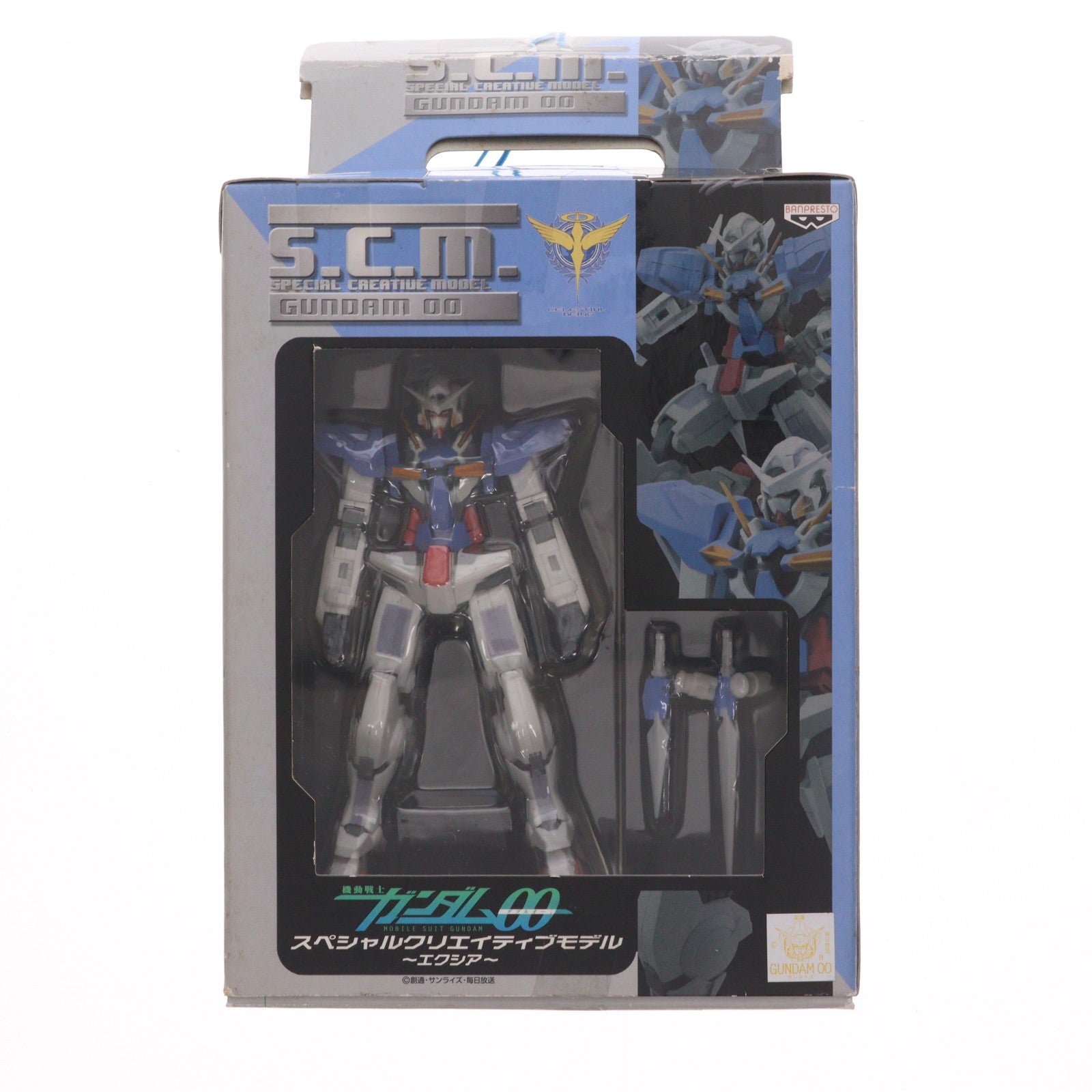 【中古即納】[FIG] ガンダムエクシア(GNショートブレイド/GNロングブレイド)セット 機動戦士ガンダム00(ダブルオー) スペシャルクリエイティブモデル～エクシア～ フィギュア プライズ バンプレスト(19991231)